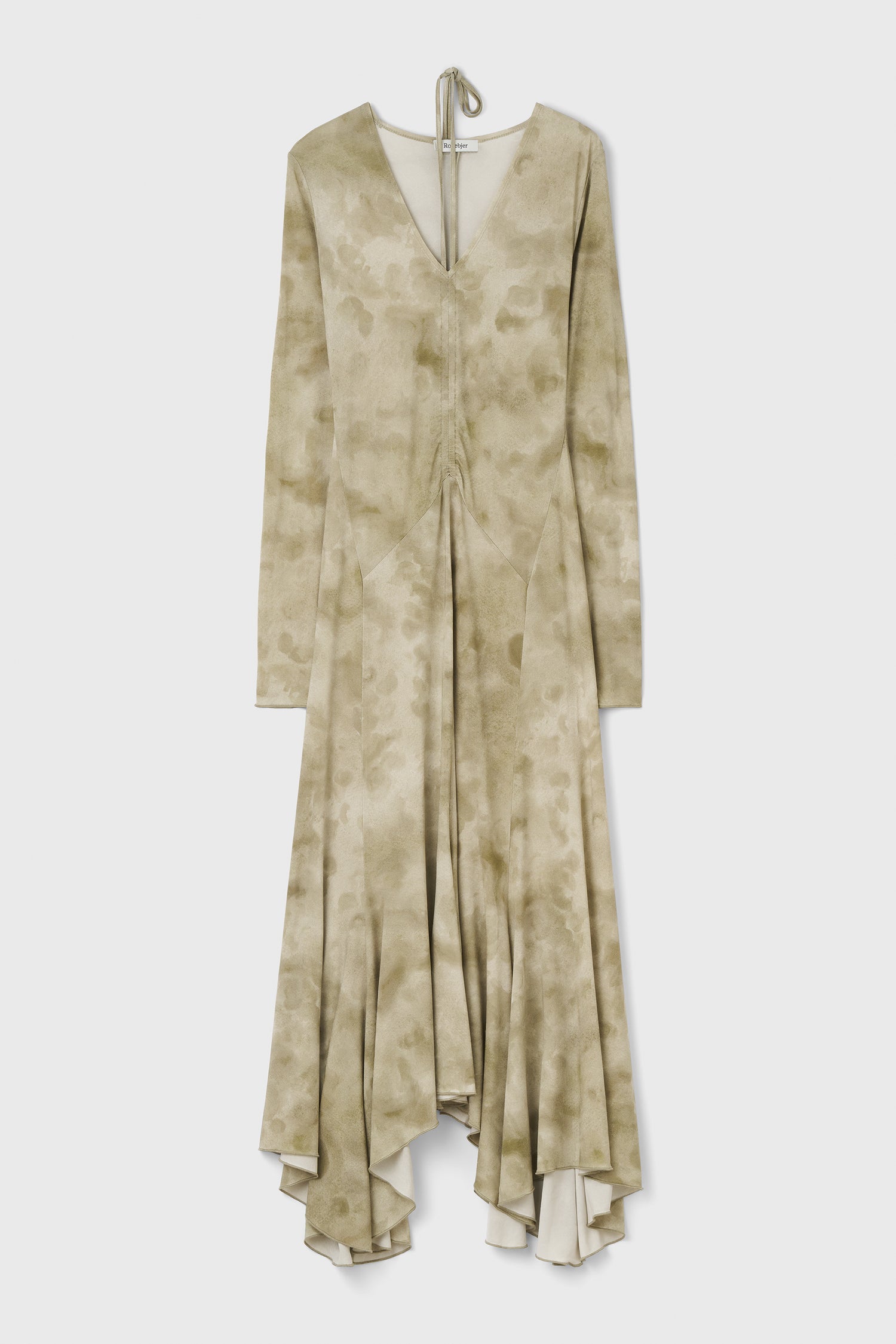 The Jude v-neck fluid tricot dress