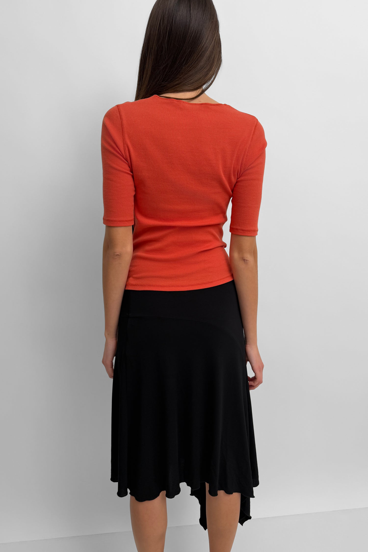 The Kaia V-neck tricot top