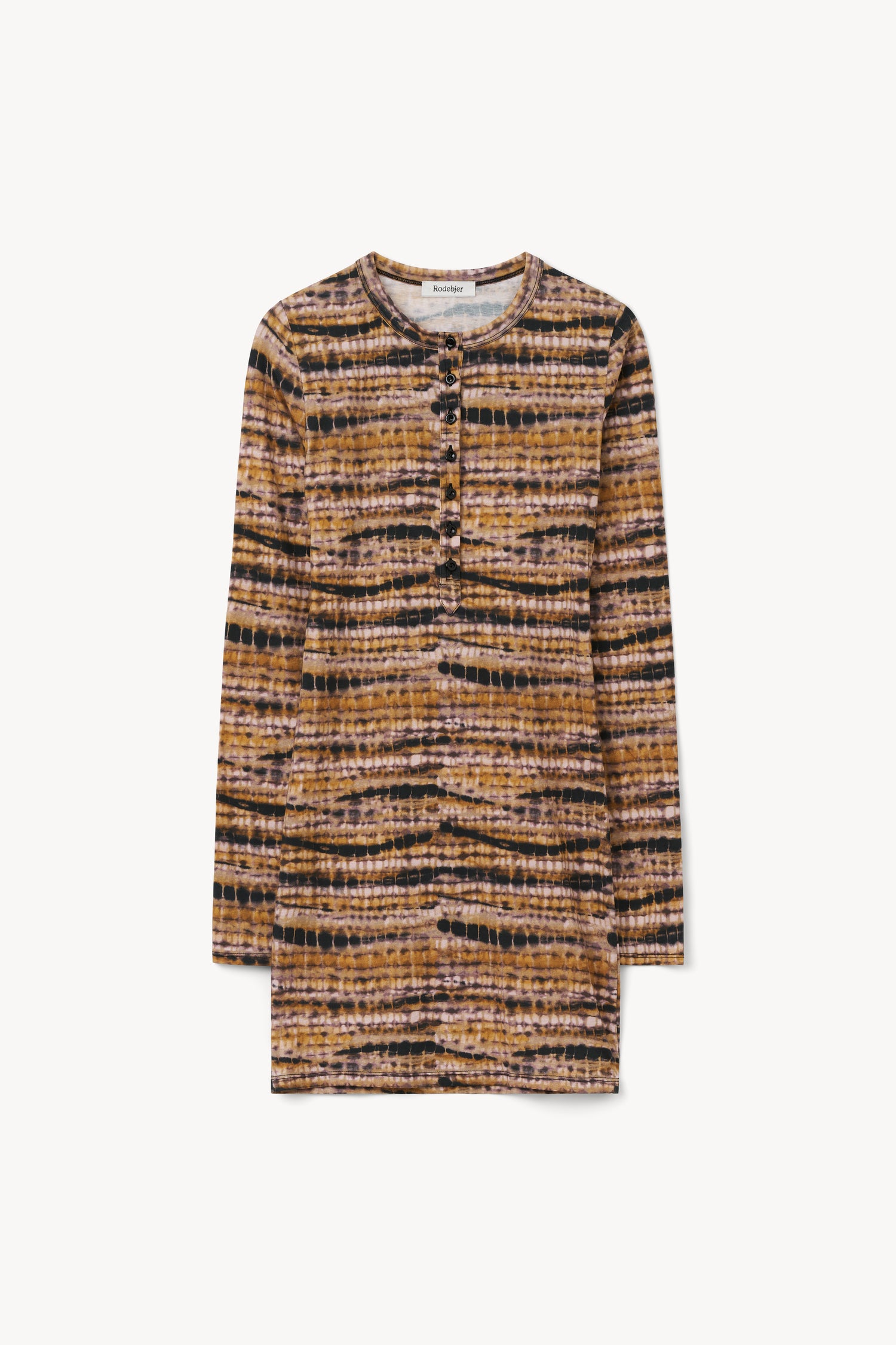 The Kiara henley shirt dress