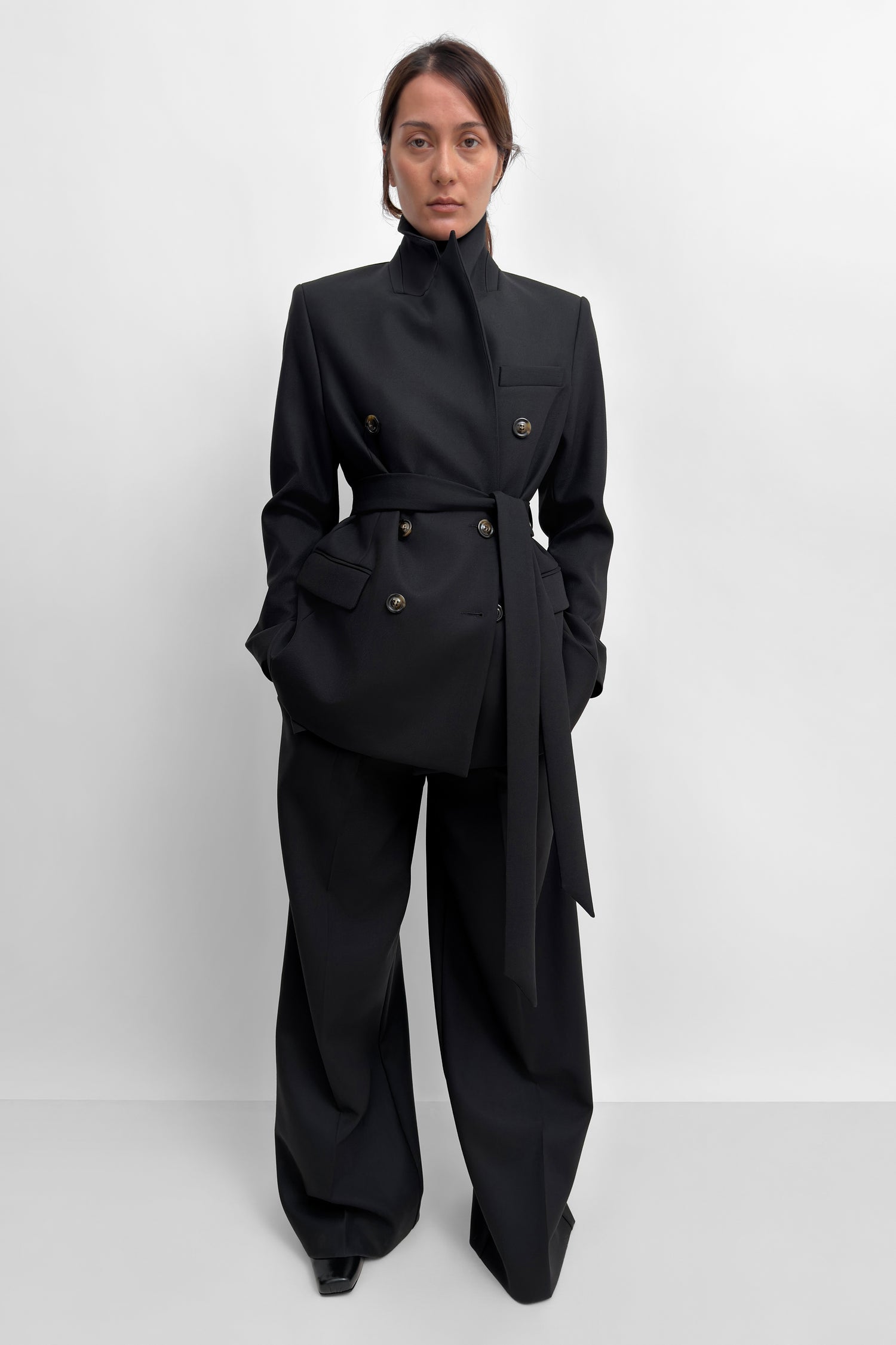 The Leah double-breasted blazer
