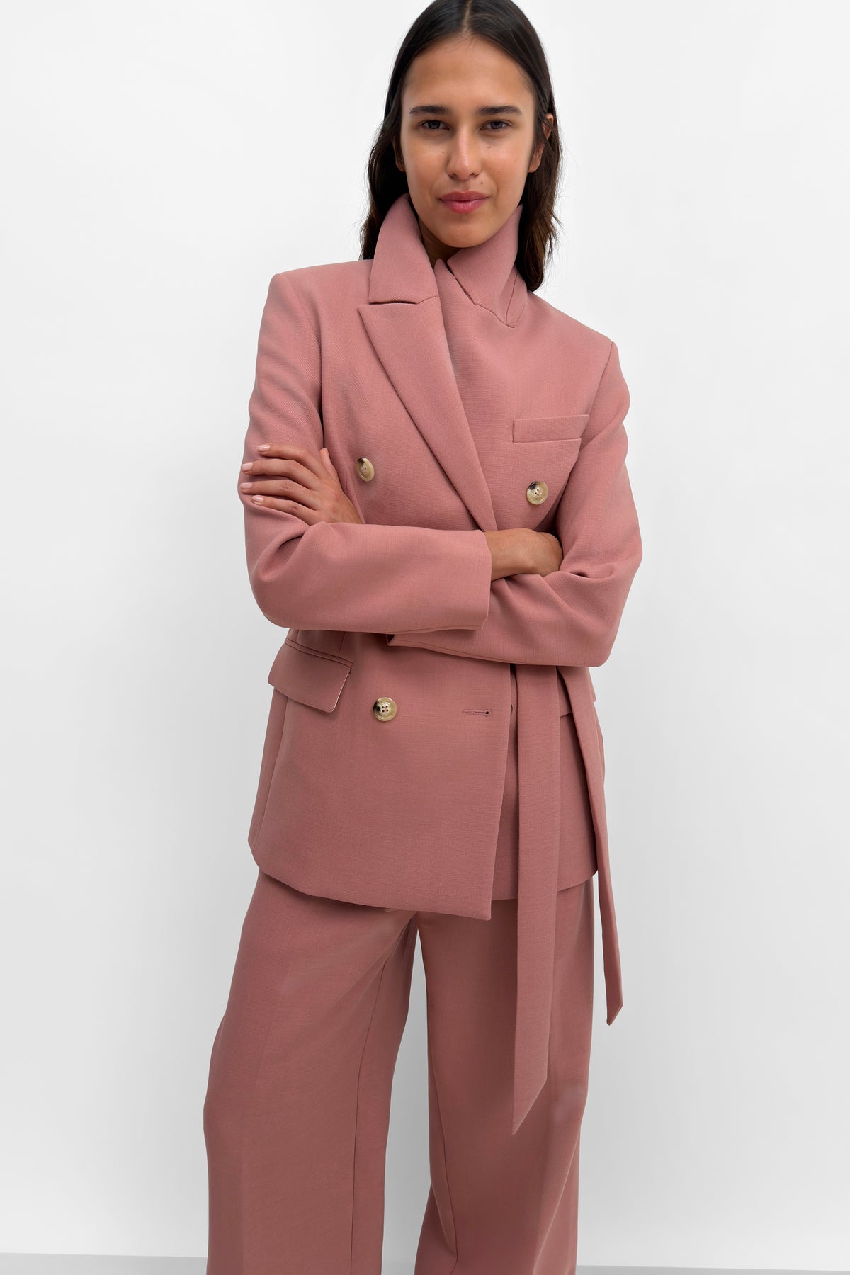 The Leah double-breasted blazer