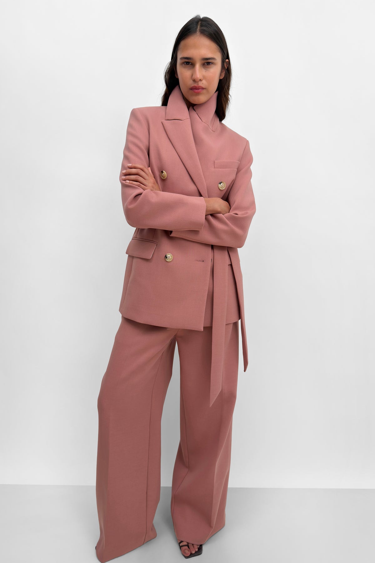 The Leah double-breasted blazer
