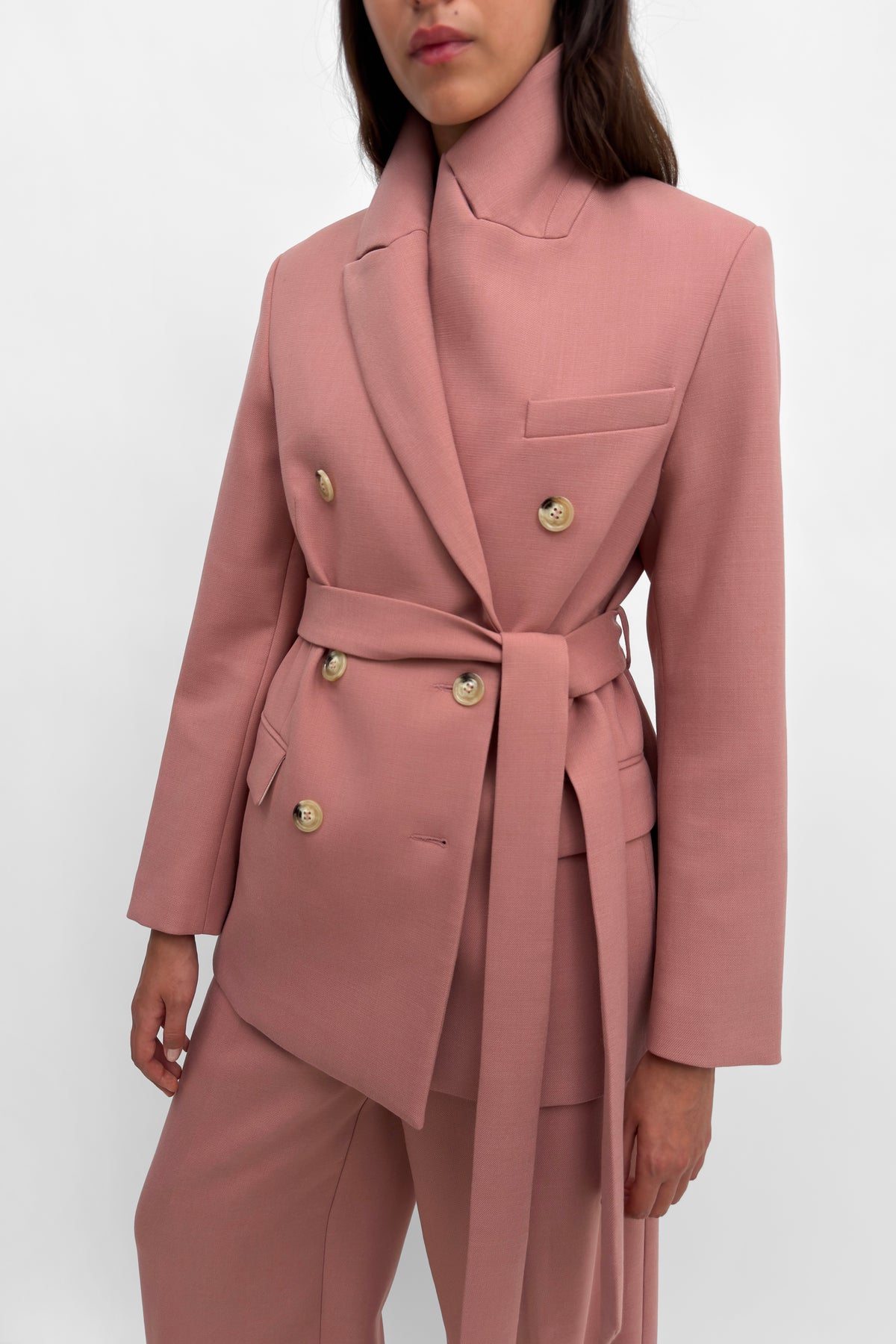 The Leah double-breasted blazer
