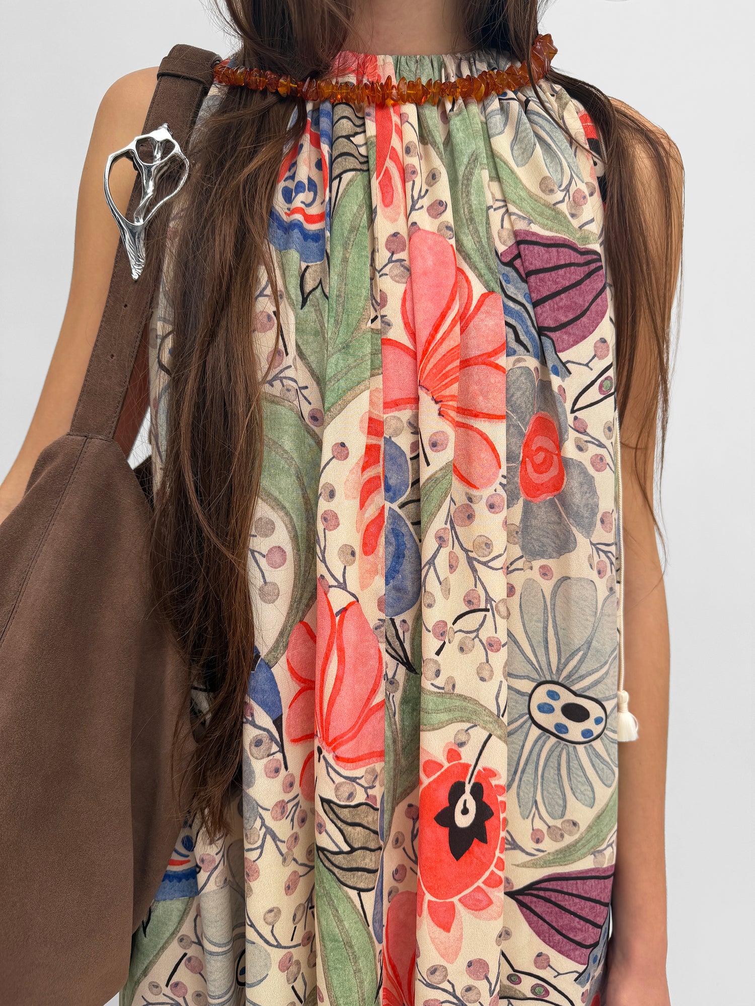 The Lobelia dress in Ducharne