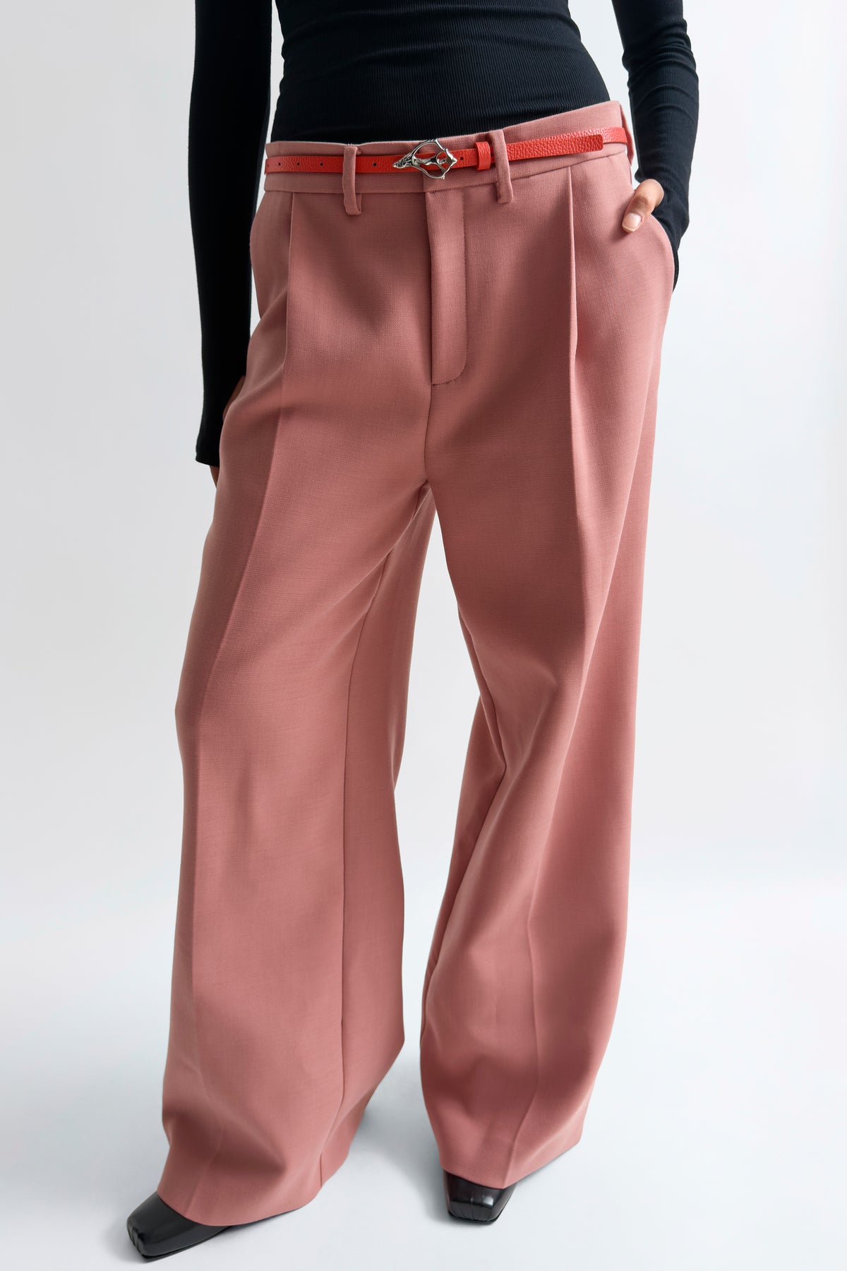 The Lorna pleat suit pant