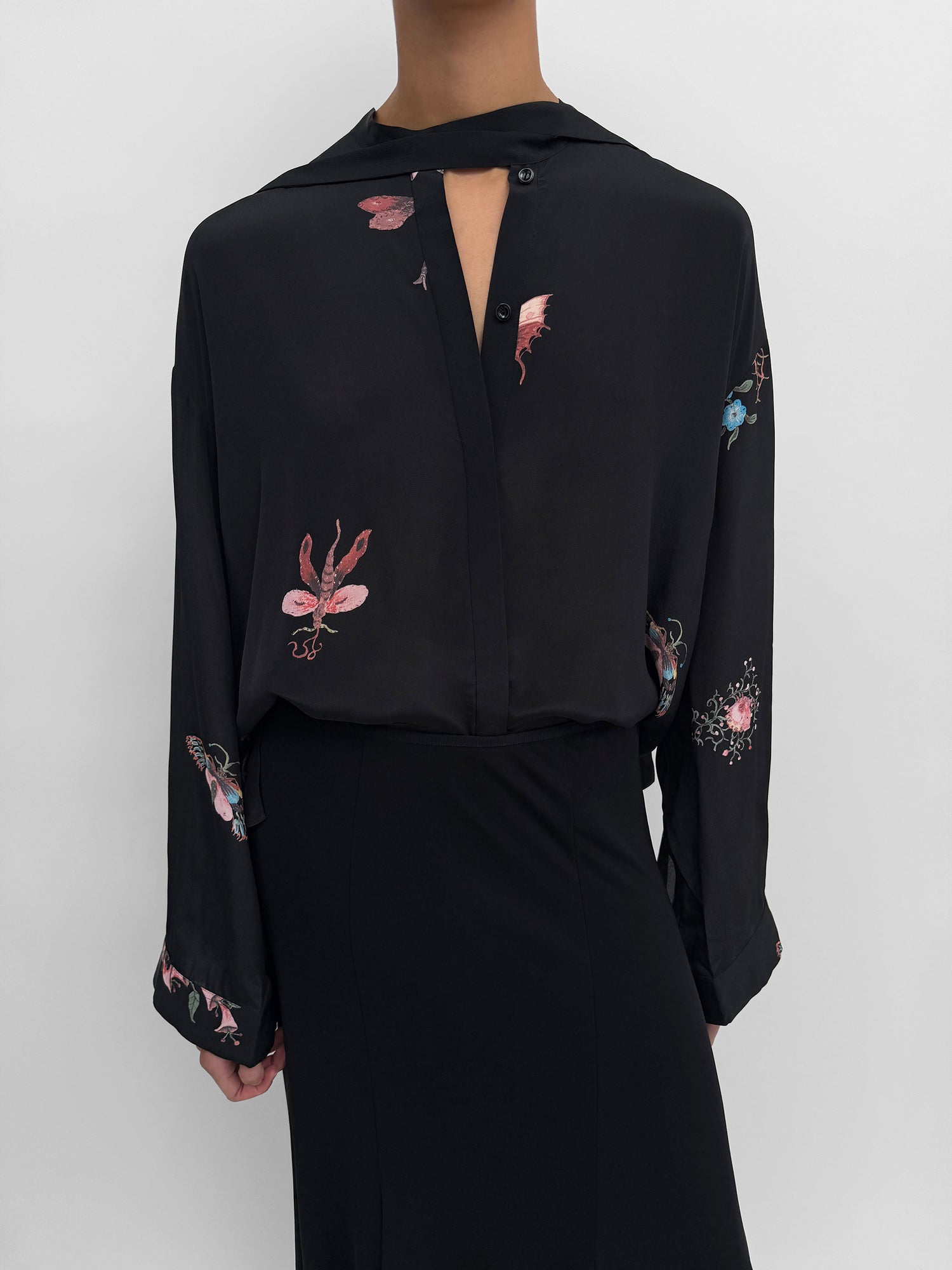 The Melanie light silk blouse in Duchess