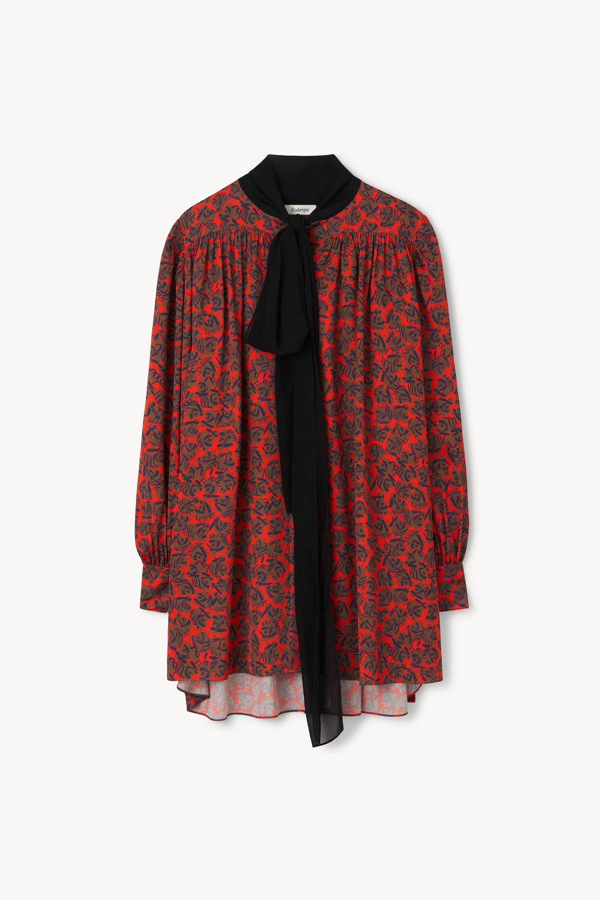 The Nayou bow tie mini dress