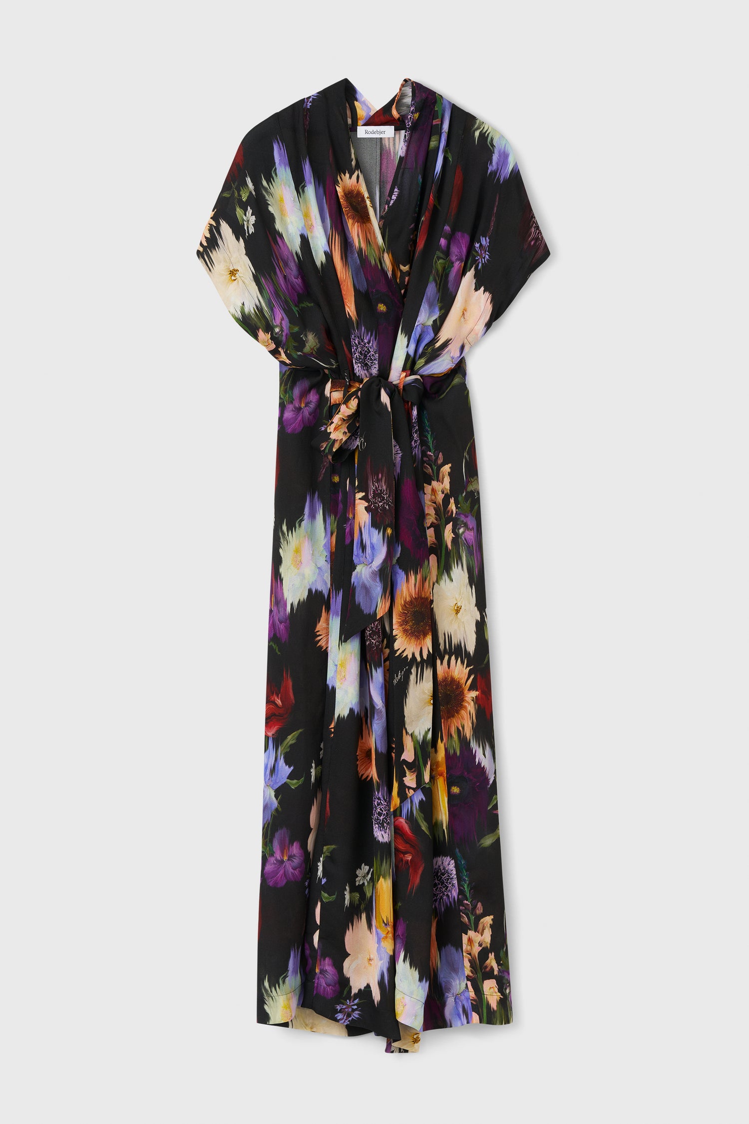 Olympia garden crepe dress