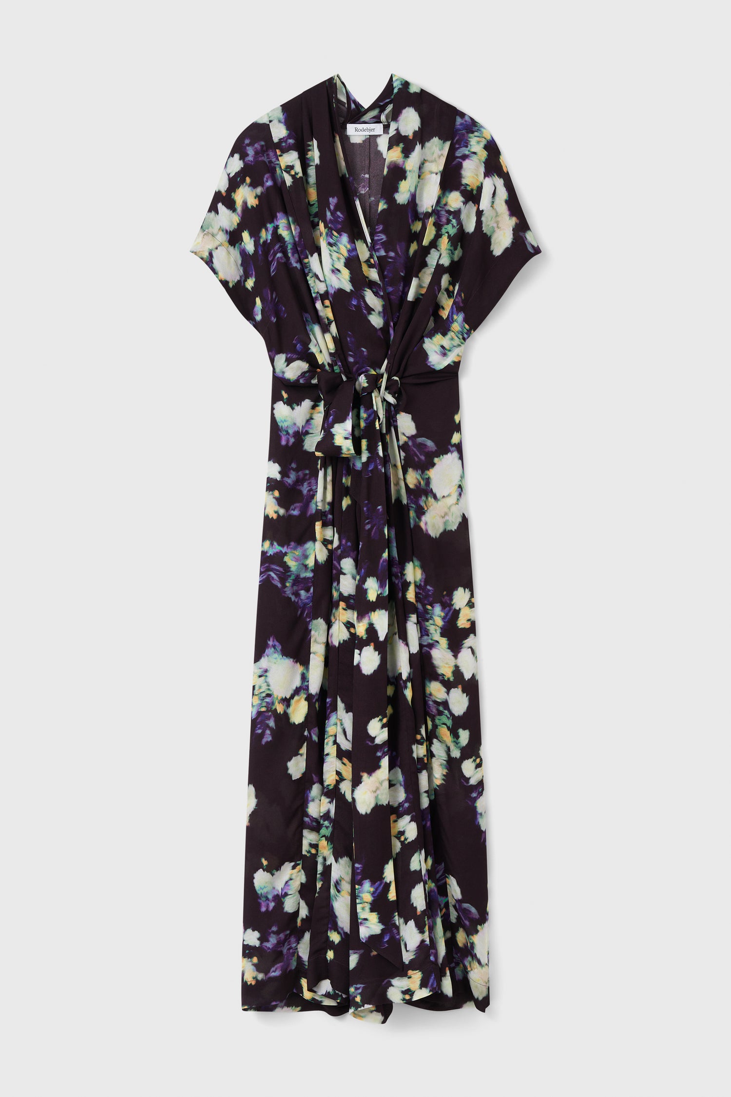 Olympia rosie crepe dress