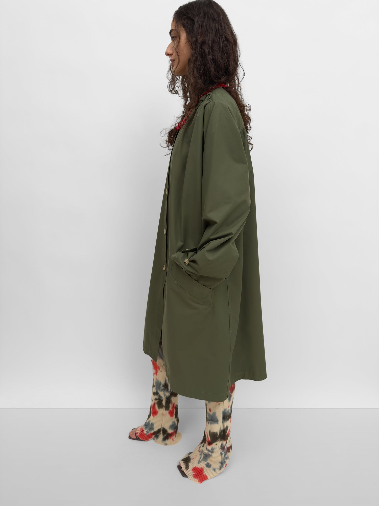 The Opal cotton car coat