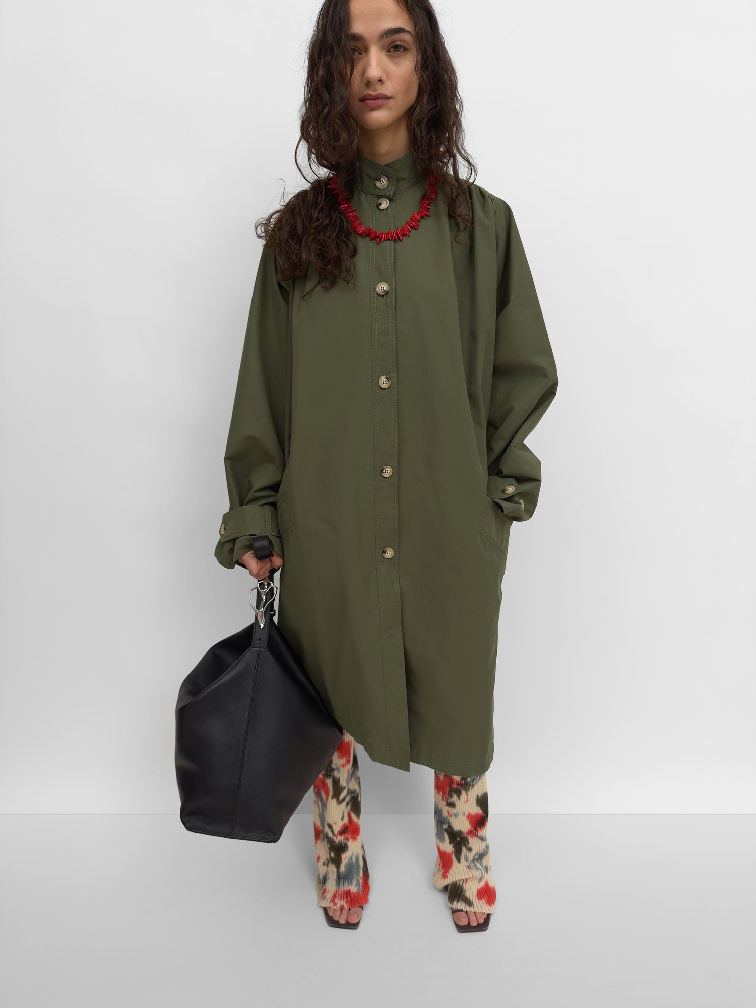 The Opal cotton car coat