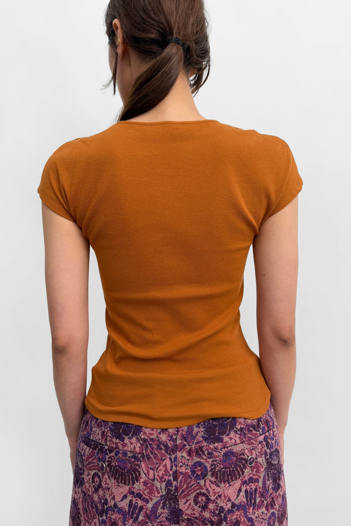 The Otta cap sleeve jersey top