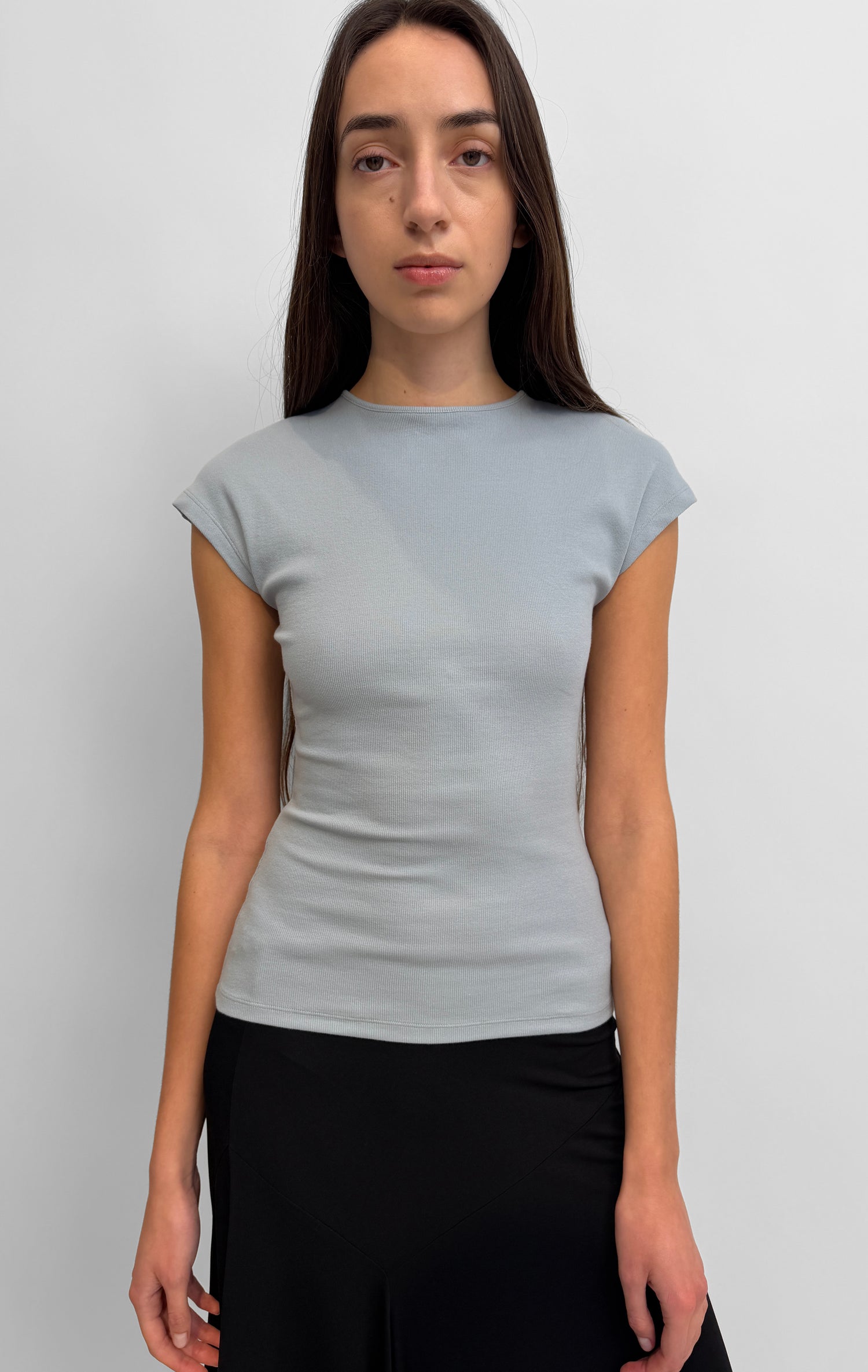 The Otta cap sleeve tricot top