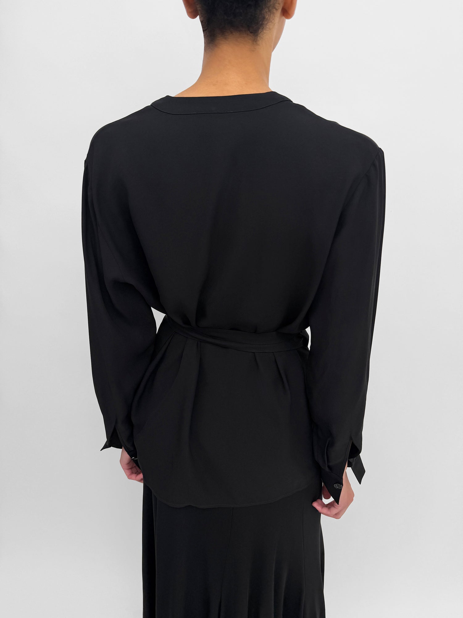 The Palmer wrap blouse