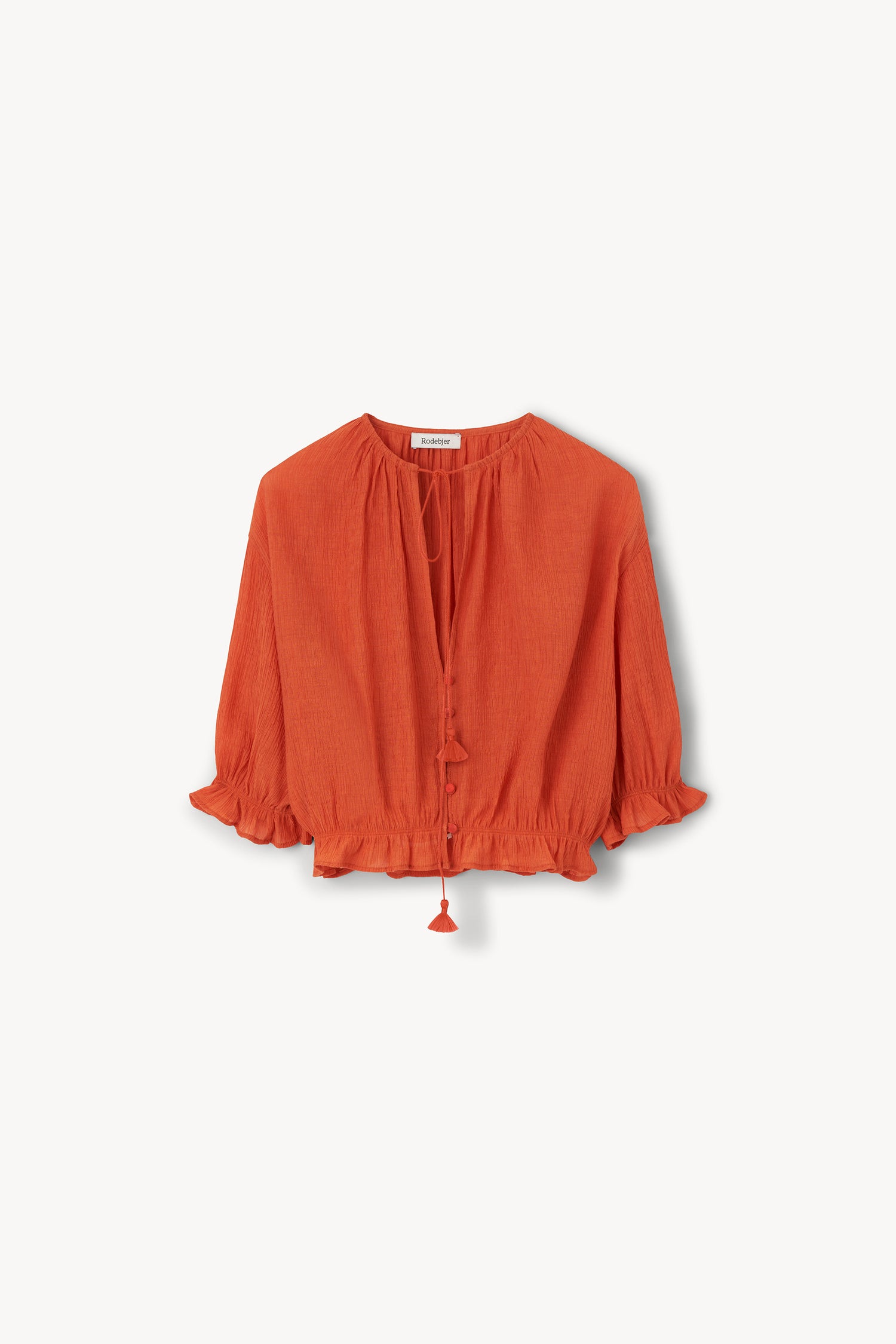The Perla plissé blouse