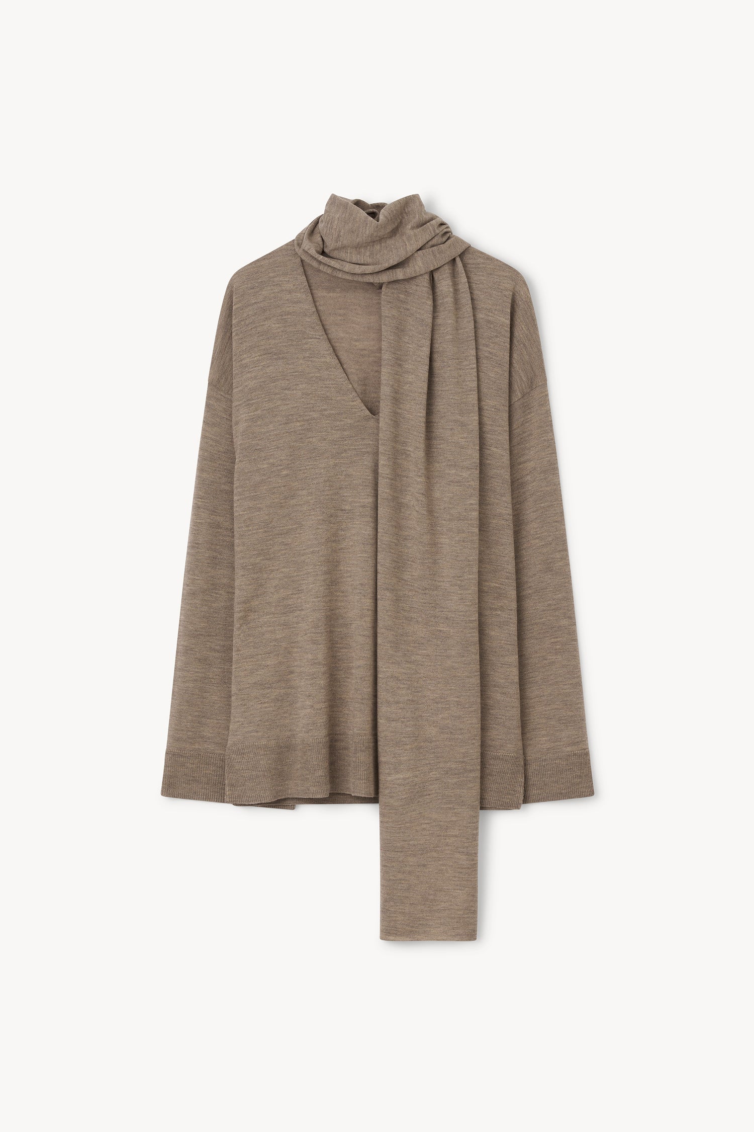 The Phylis wool scarf sweater