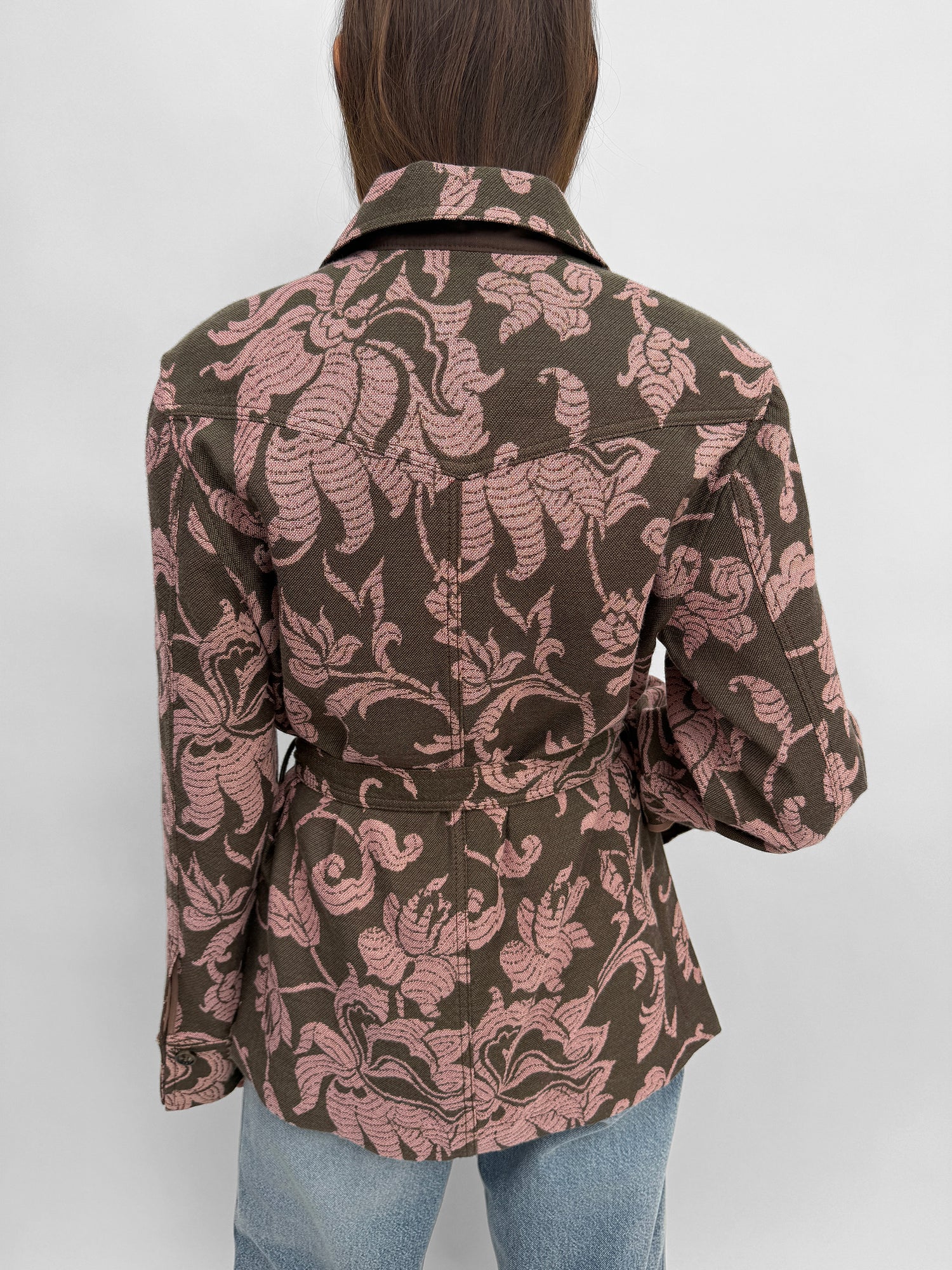 The Pico jacquard overshirt jacket