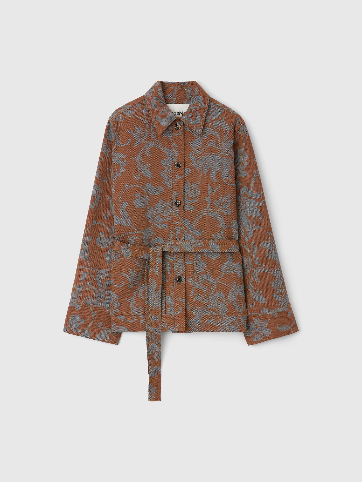 The Pico overshirt jacket in French Lily