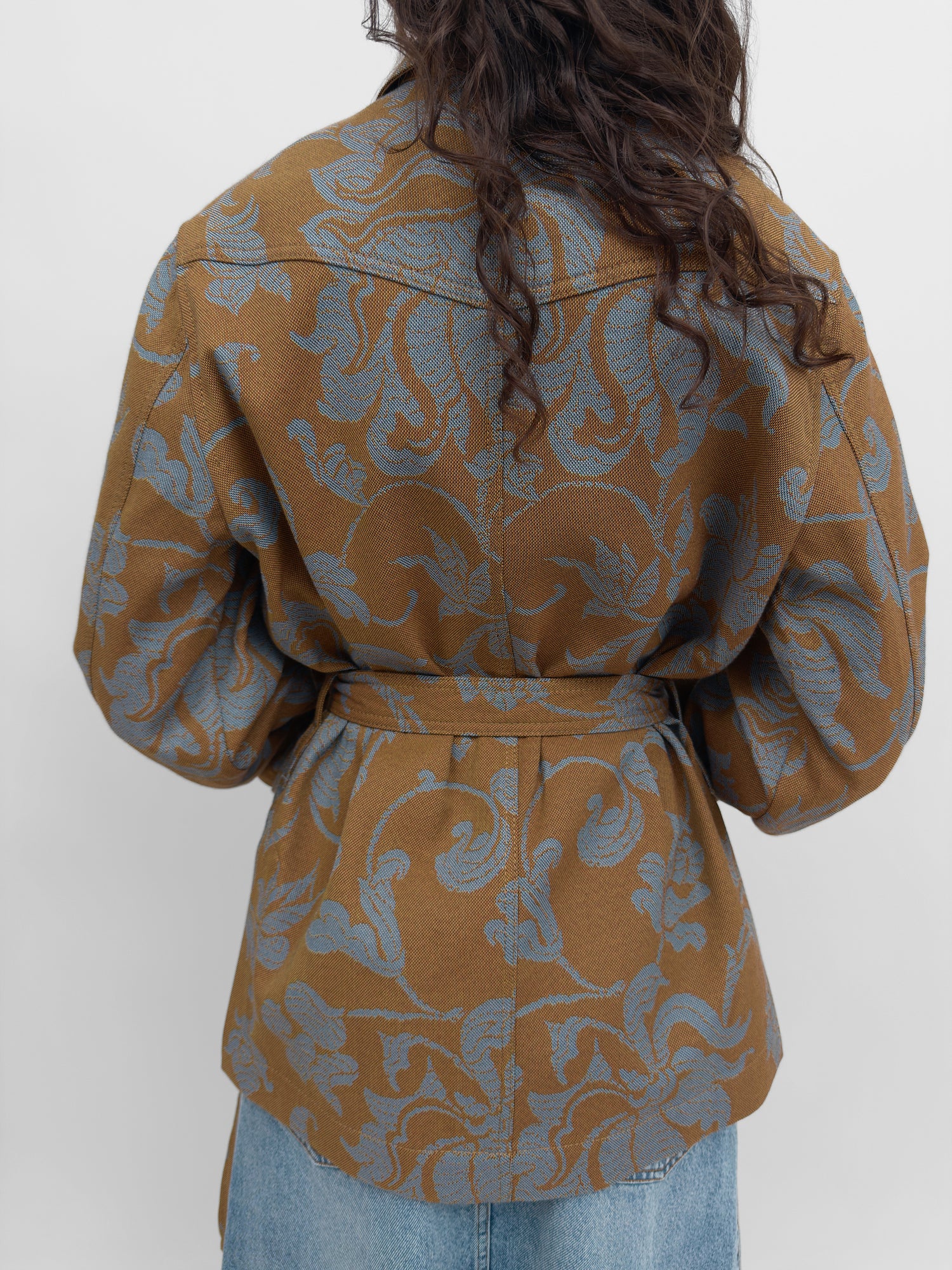 The Pico overshirt jacket in French Lily