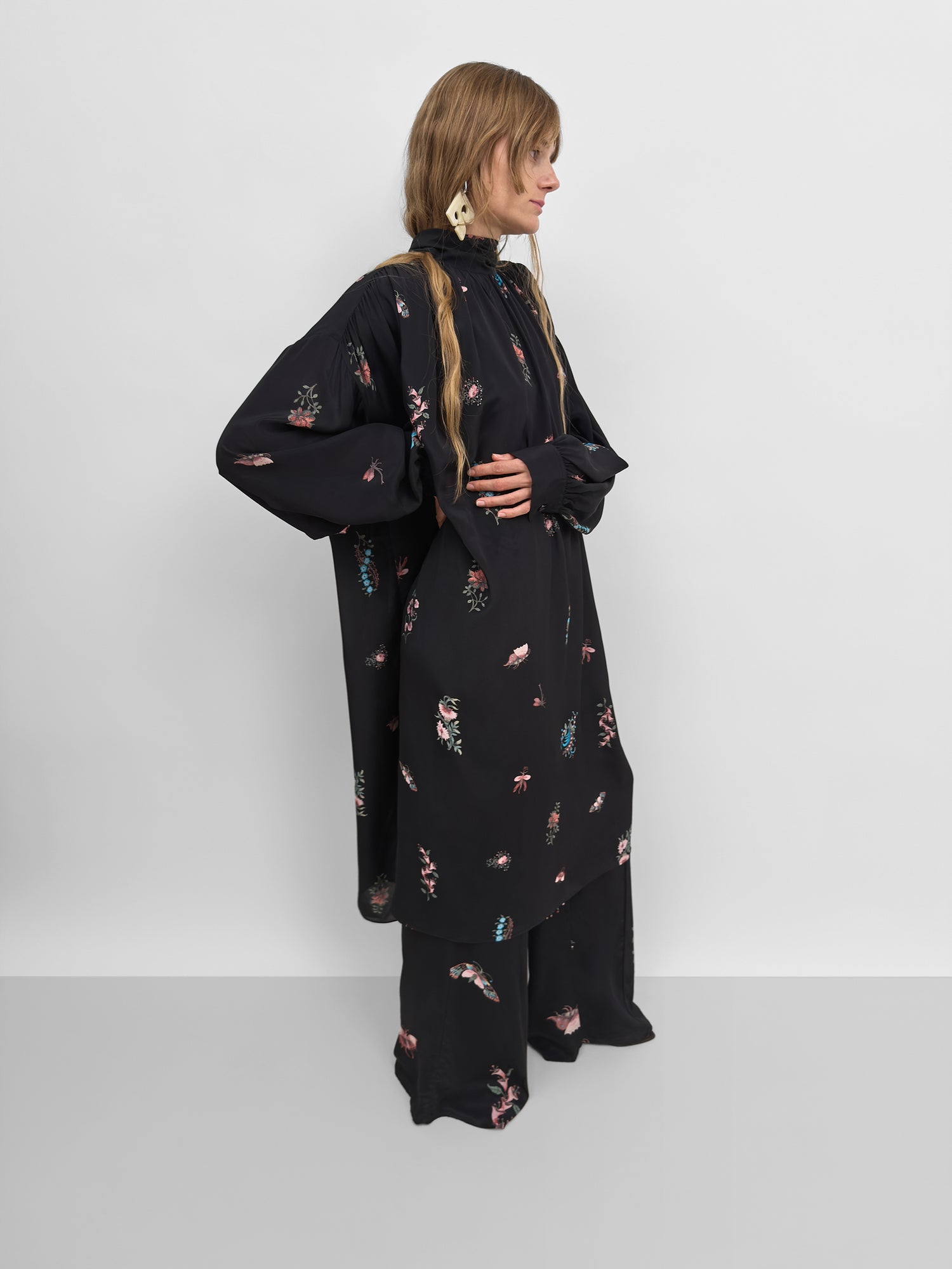 The Pisco scarf tunic in Duchess