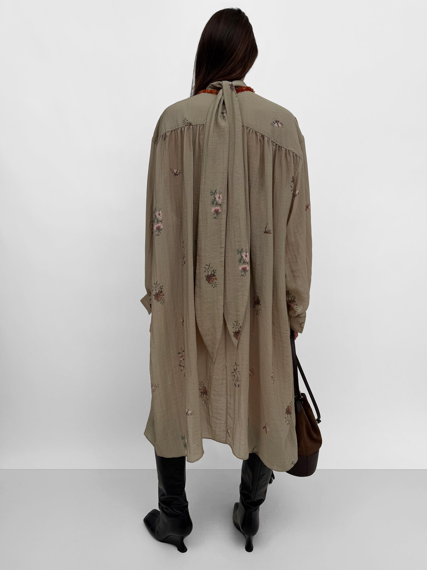 The Pisco scarf tunic in Duchess