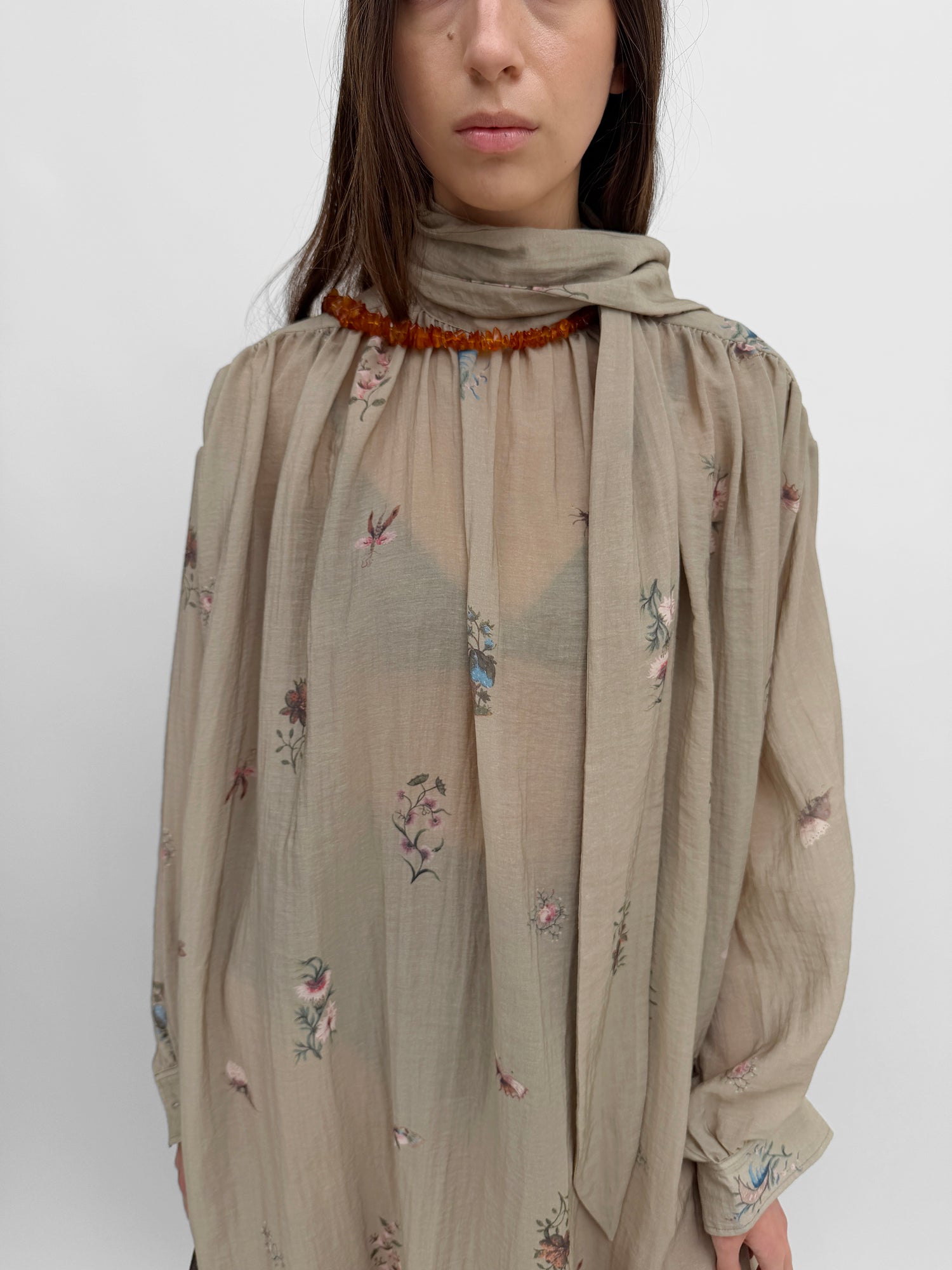 The Pisco scarf tunic in Duchess