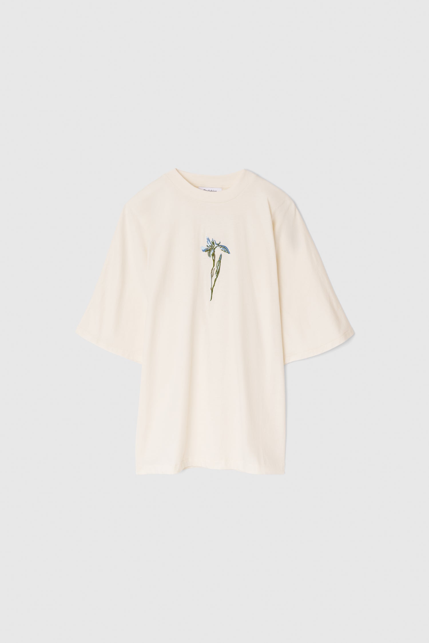 Pop embroidery jersey top