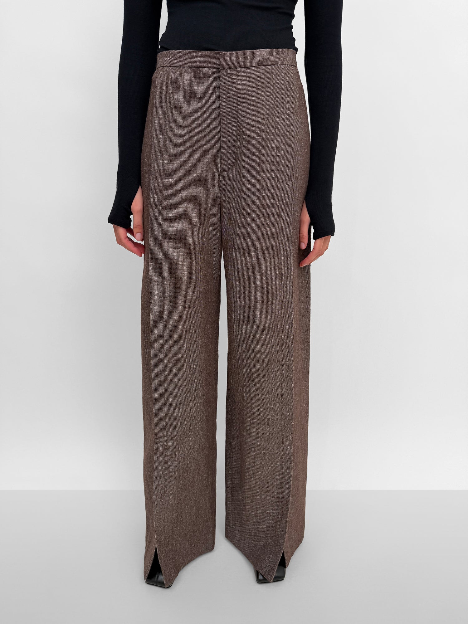 The Rubin lino twill pant