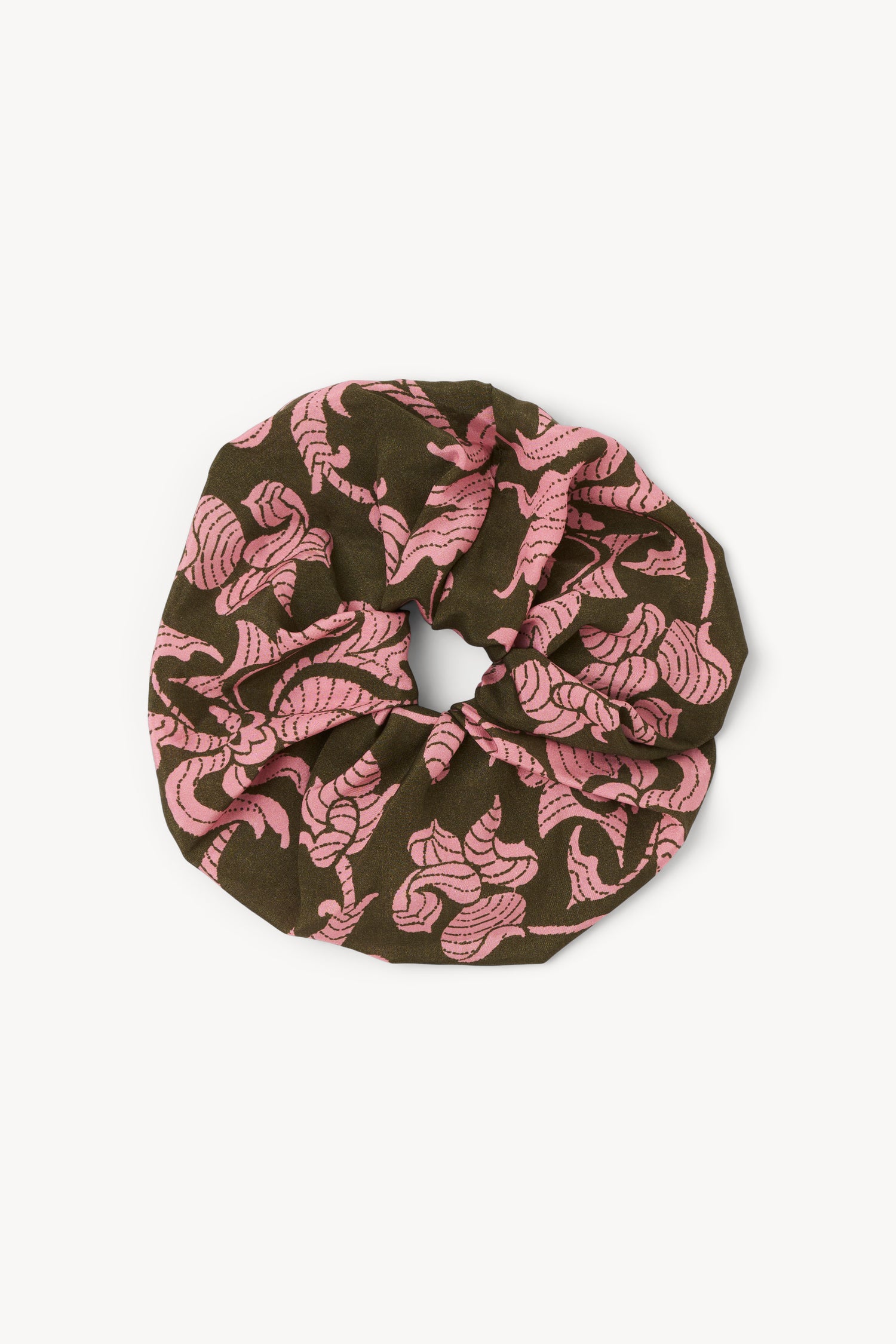 The Rut overdimensioned tencel scrunchie