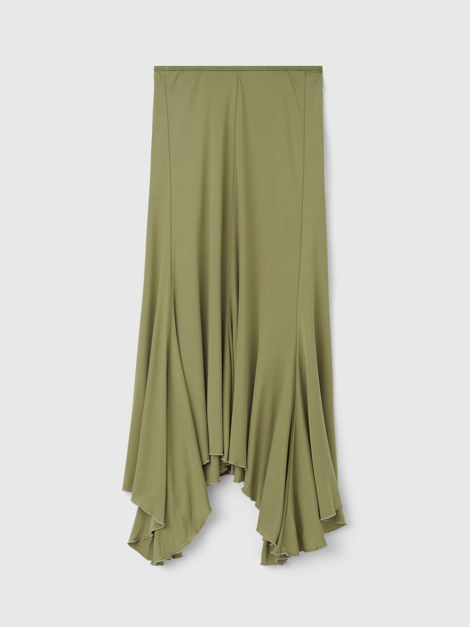 The Sasha bias cut tricot skirt