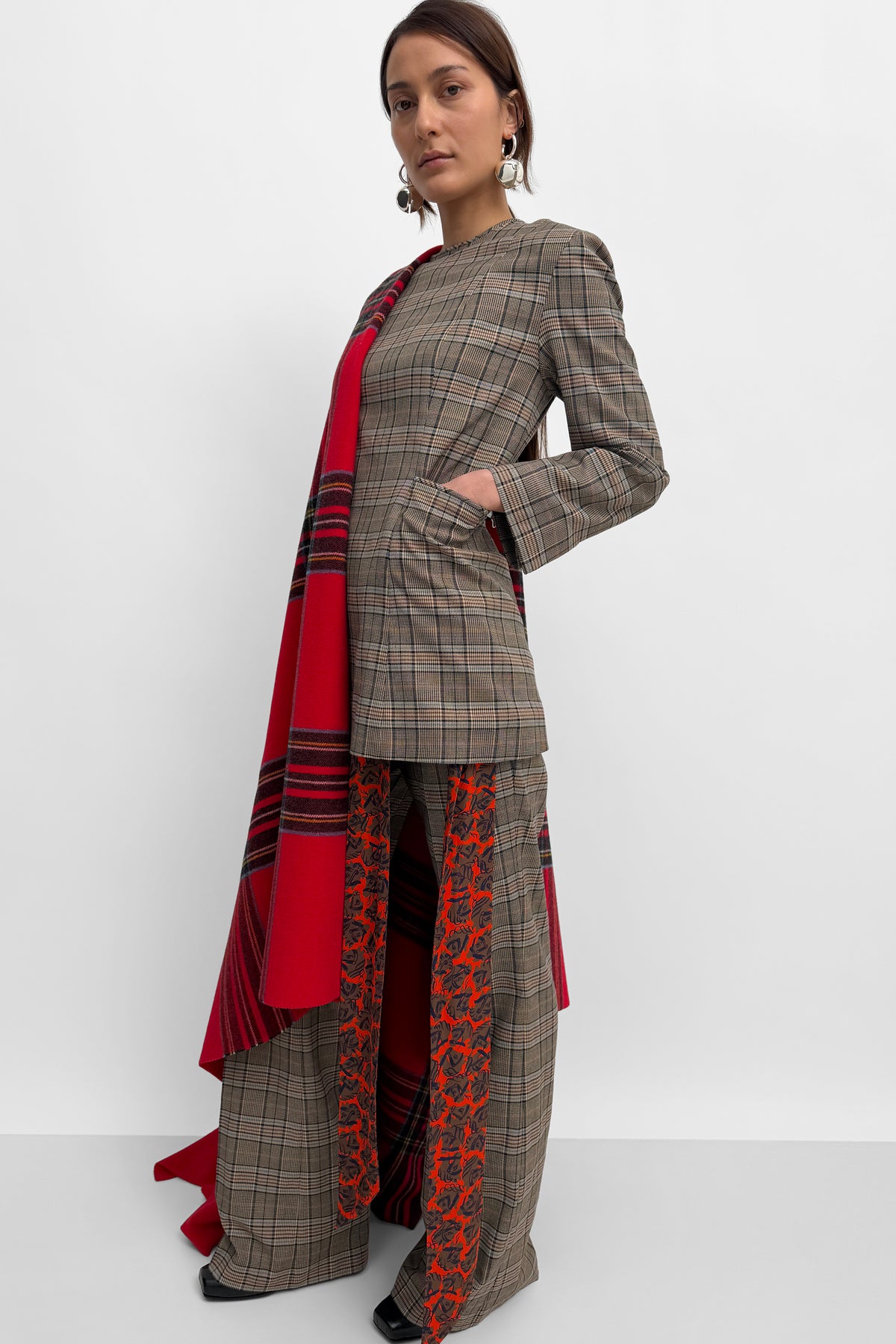 The Sena cinched blazer tunic