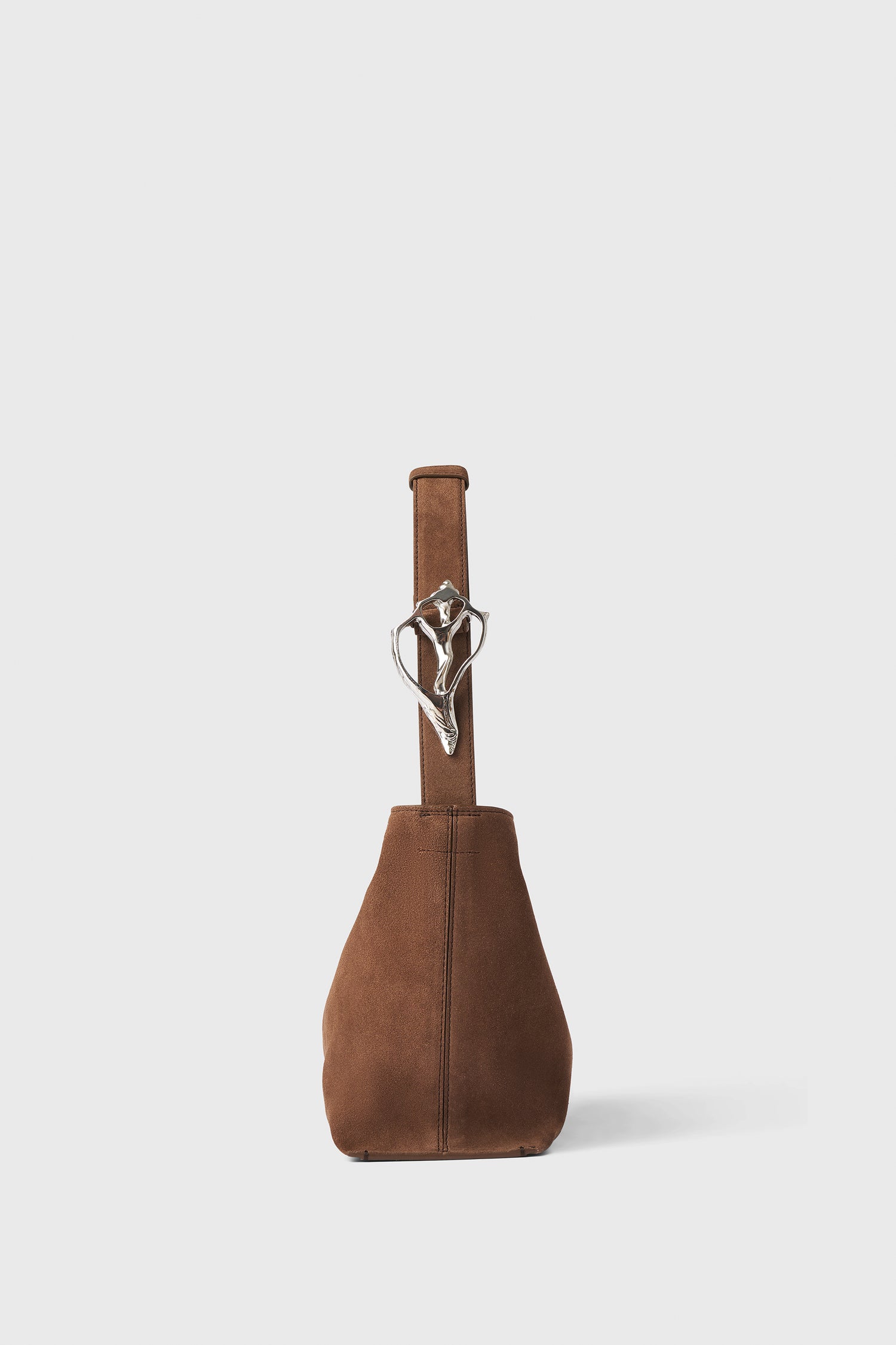 The Seashell suede mini-tote
