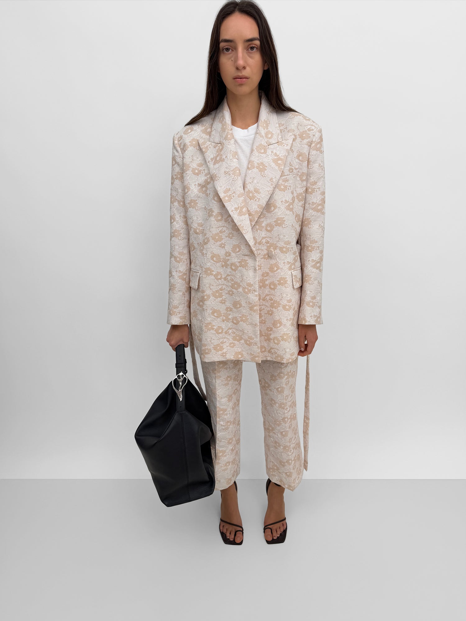 The Stand Summer Jacquard constructed blazer