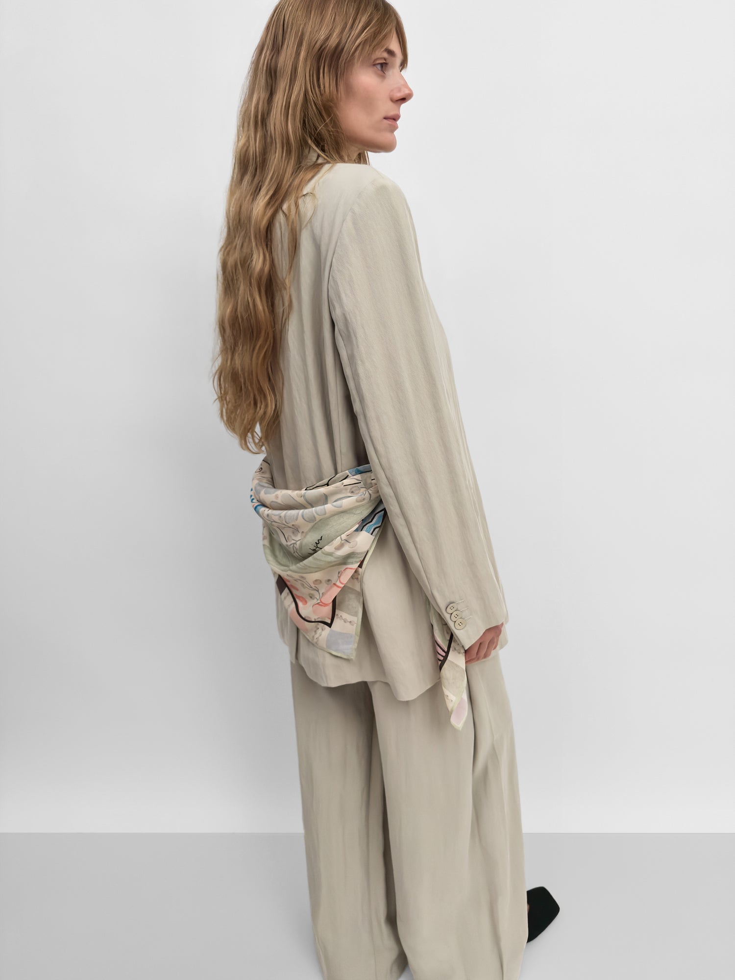 The Stand tencel constructed blazer