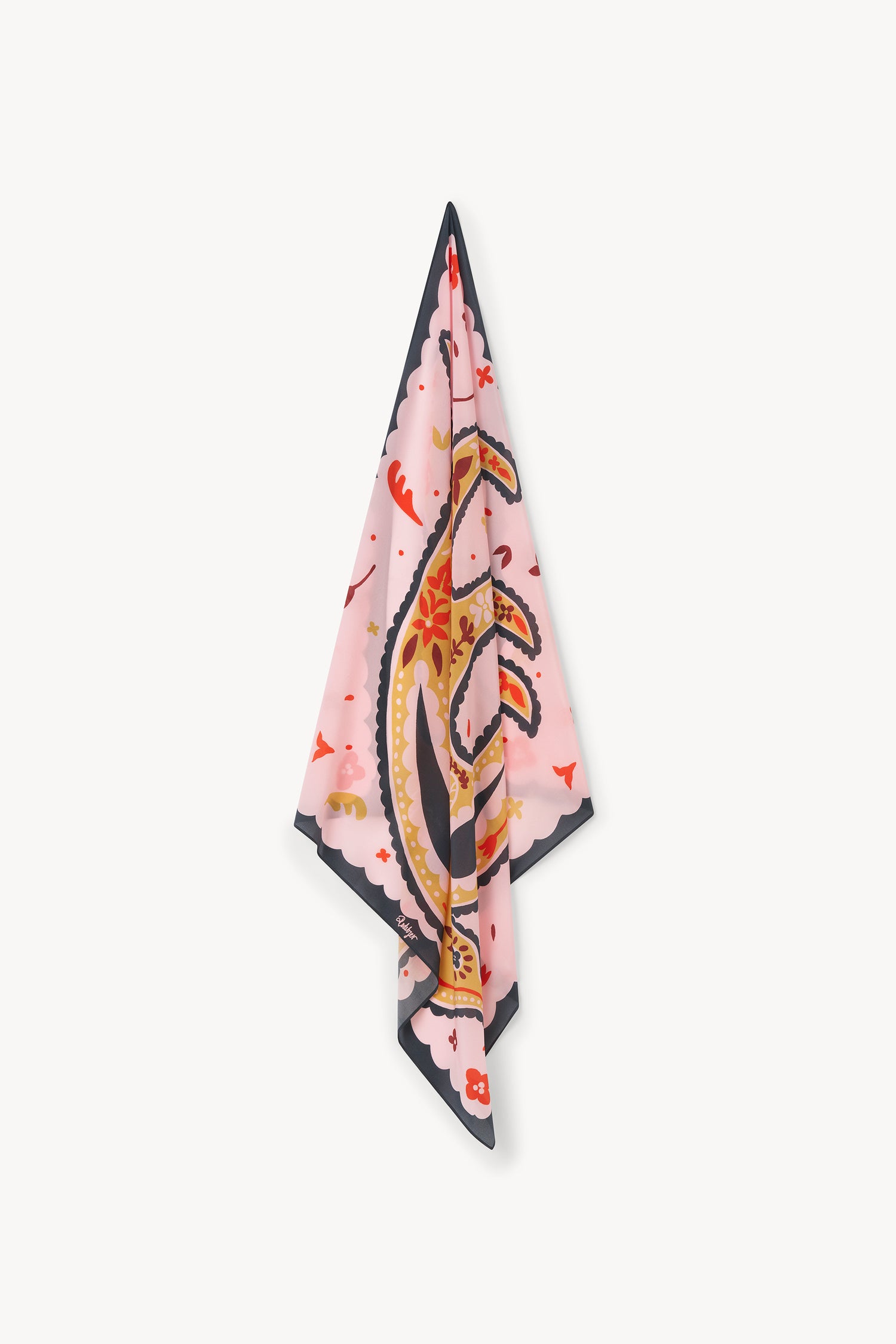 The Swallow silk scarf