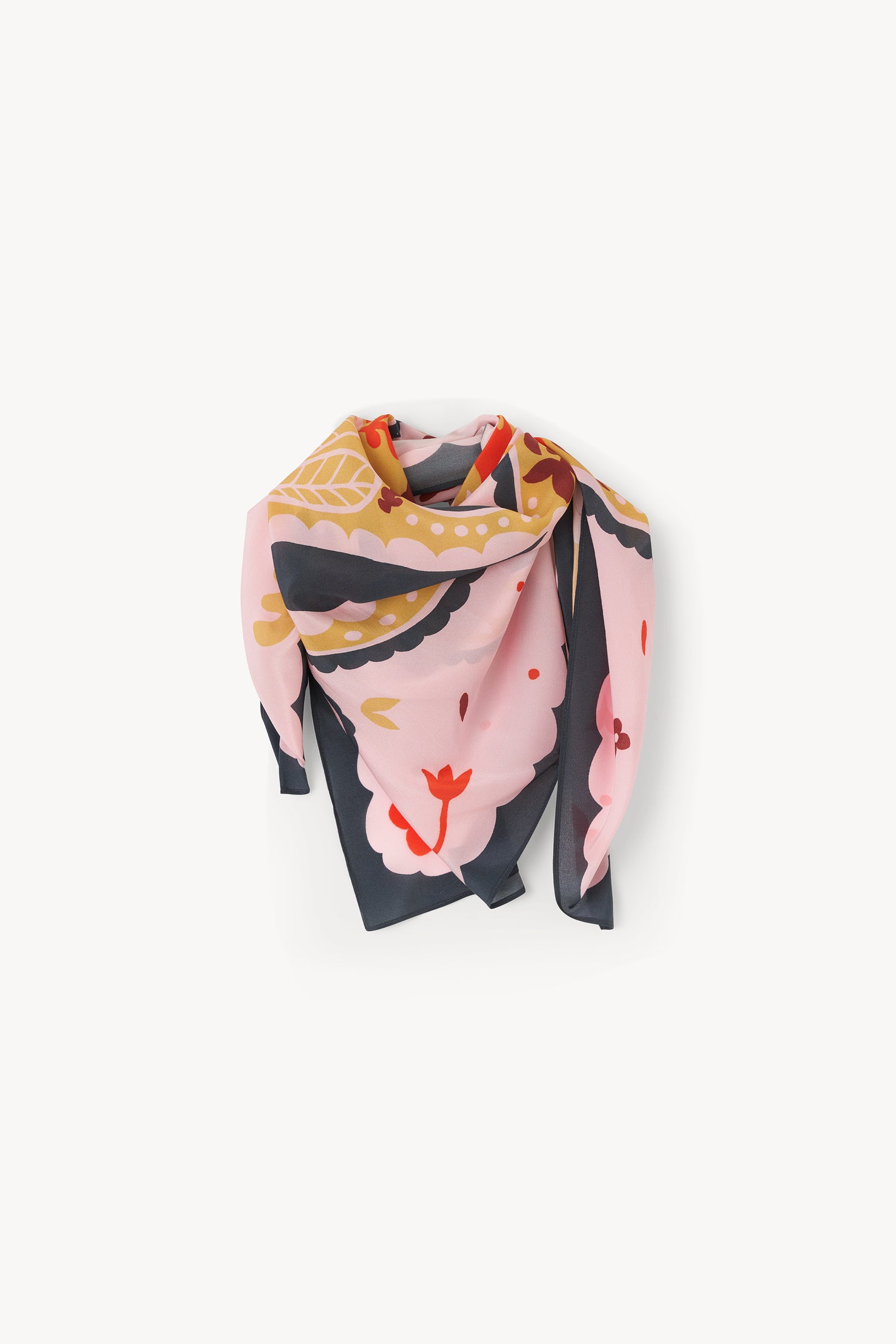 The Swallow silk scarf