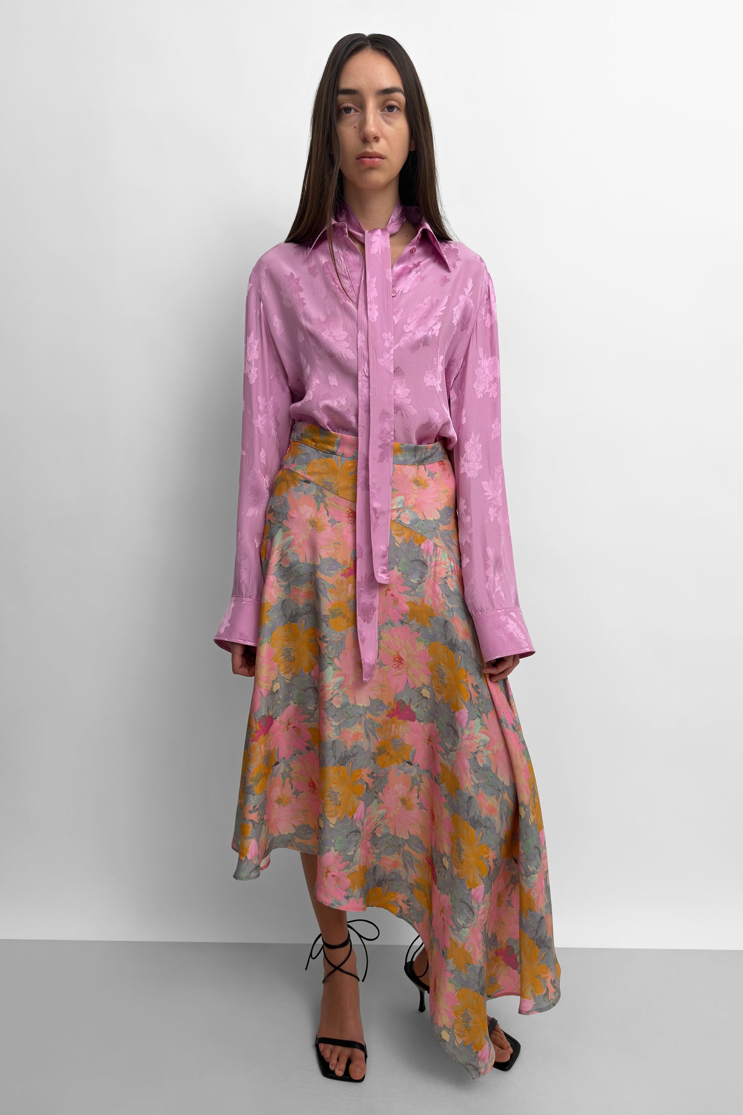 The Sween asymmetric skirt