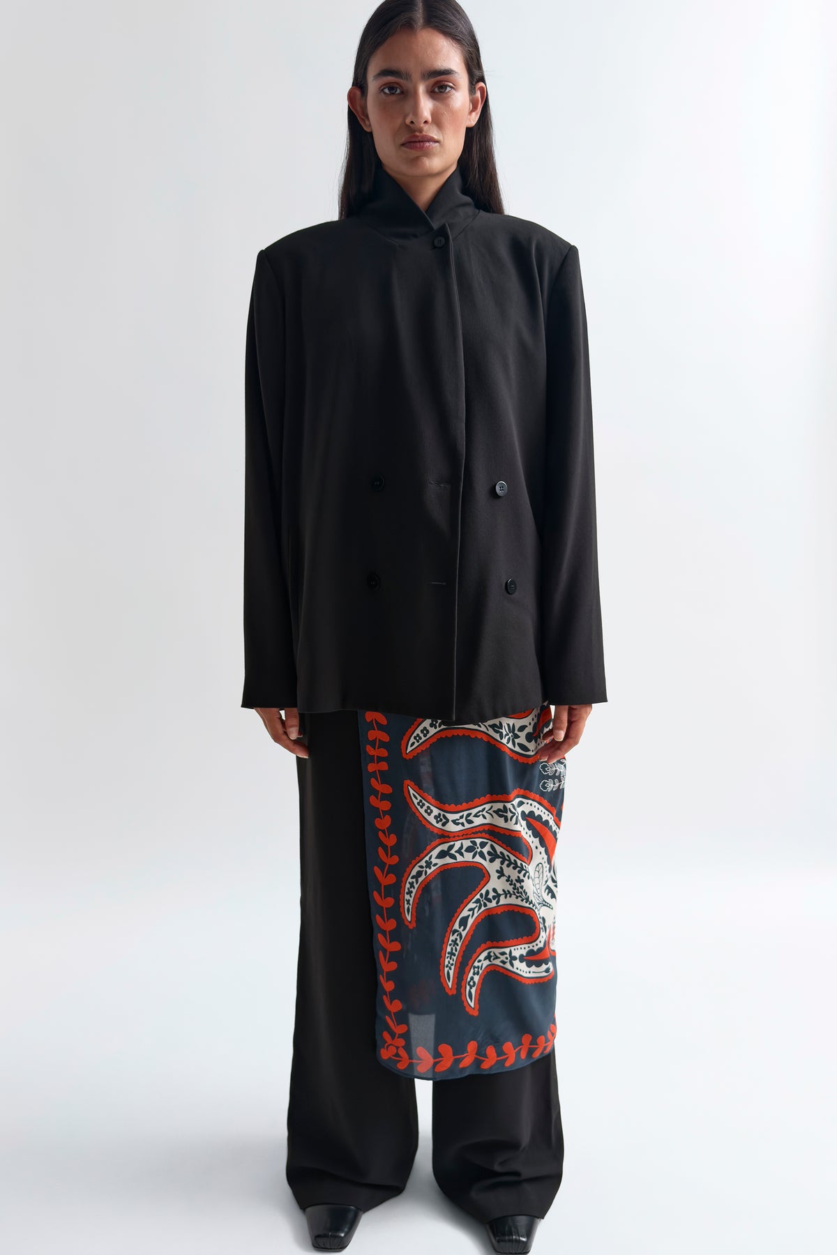 The soft oversized Vienna blazer