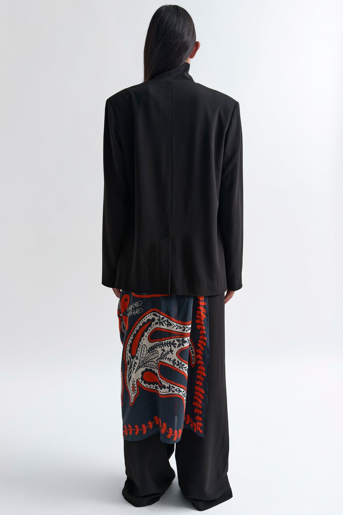 The soft oversized Vienna blazer