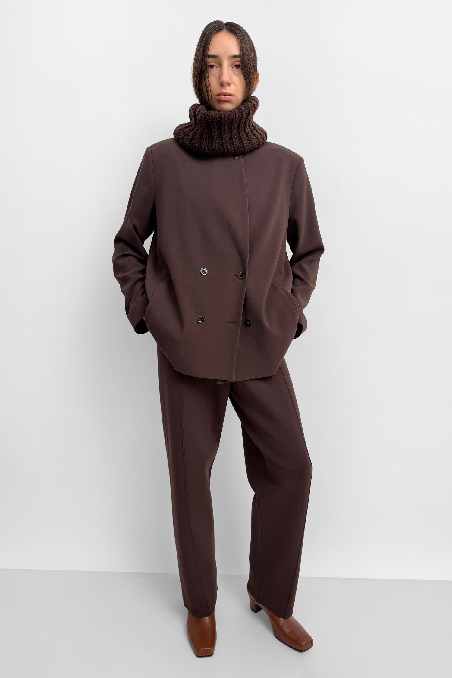 The soft oversized Vienna blazer