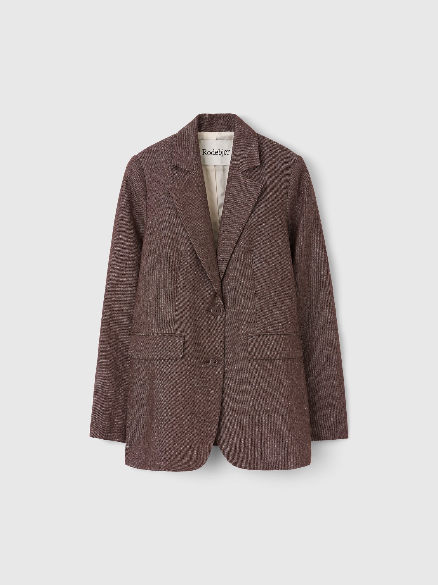 The Viola linen twill tailored blazer