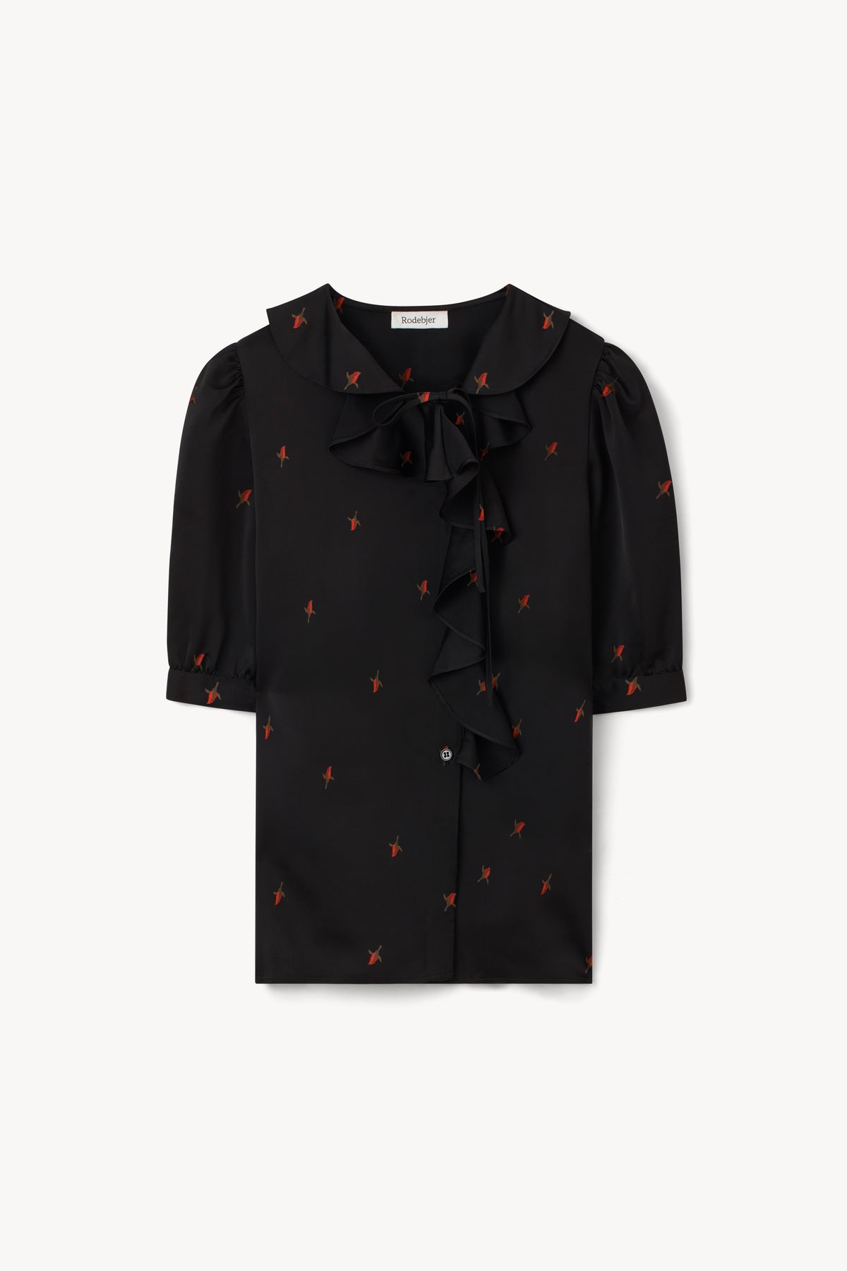 The Xilla flounce blouse
