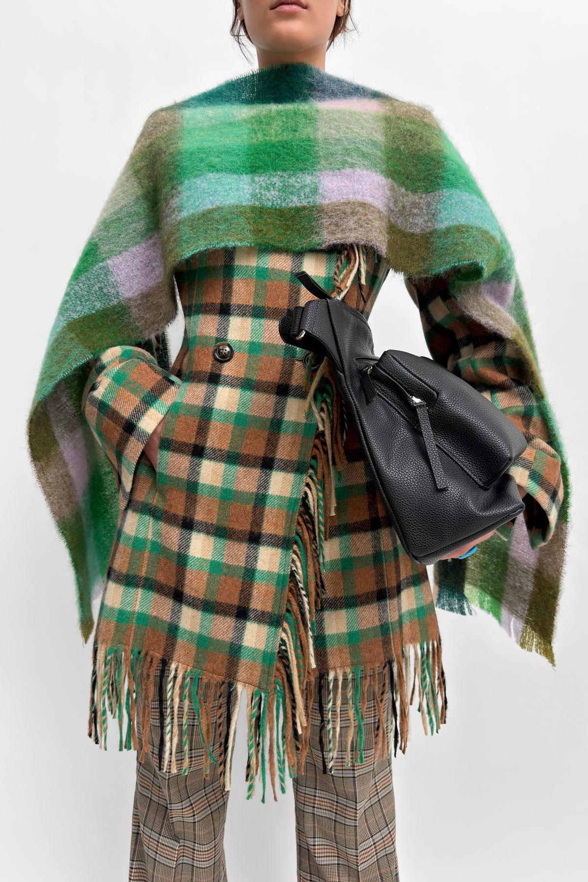 The Misty mohair wool scarf