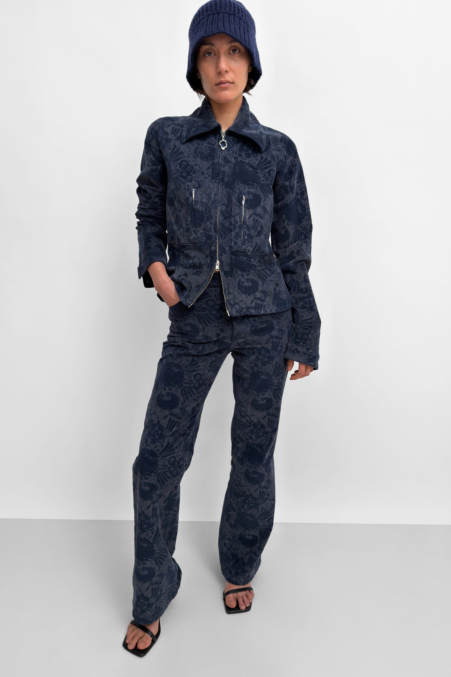 The Young cinched cord jacket