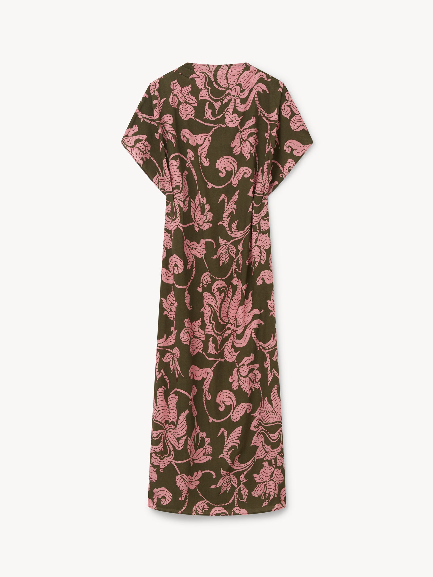 The Amalfi high neck dress in French Lily