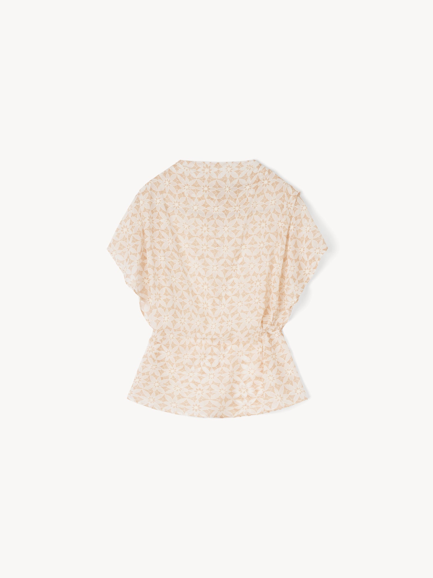 The Arya printed lace top