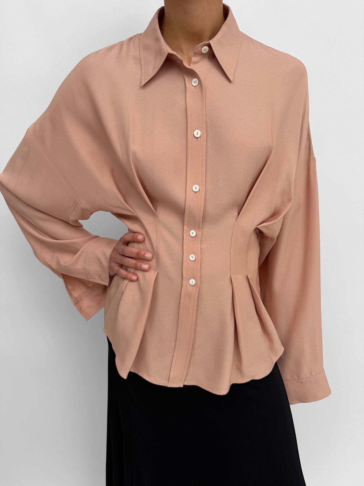 The Apollo cinched shirt