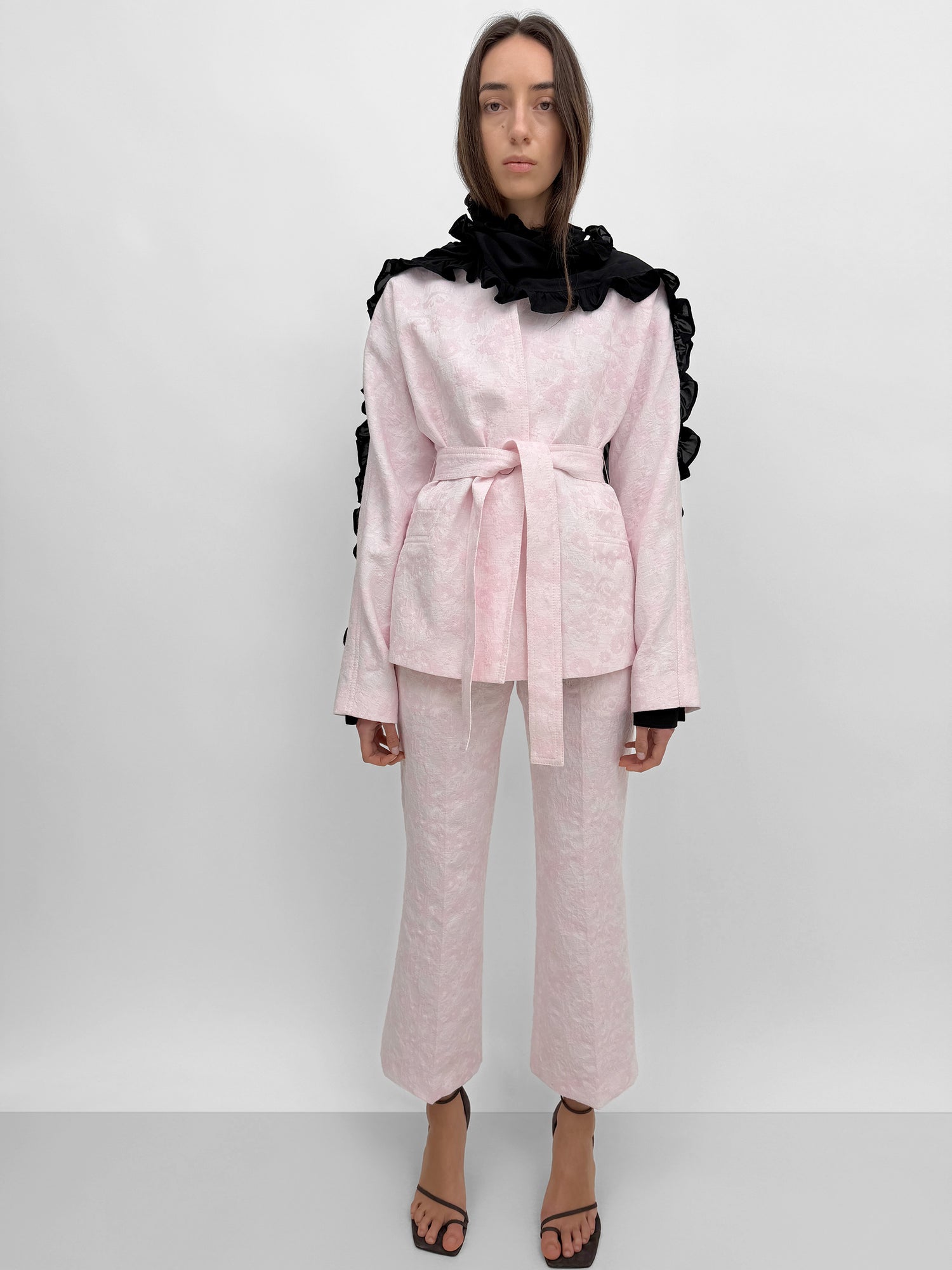 The Faro Summer cinched blazer jacket