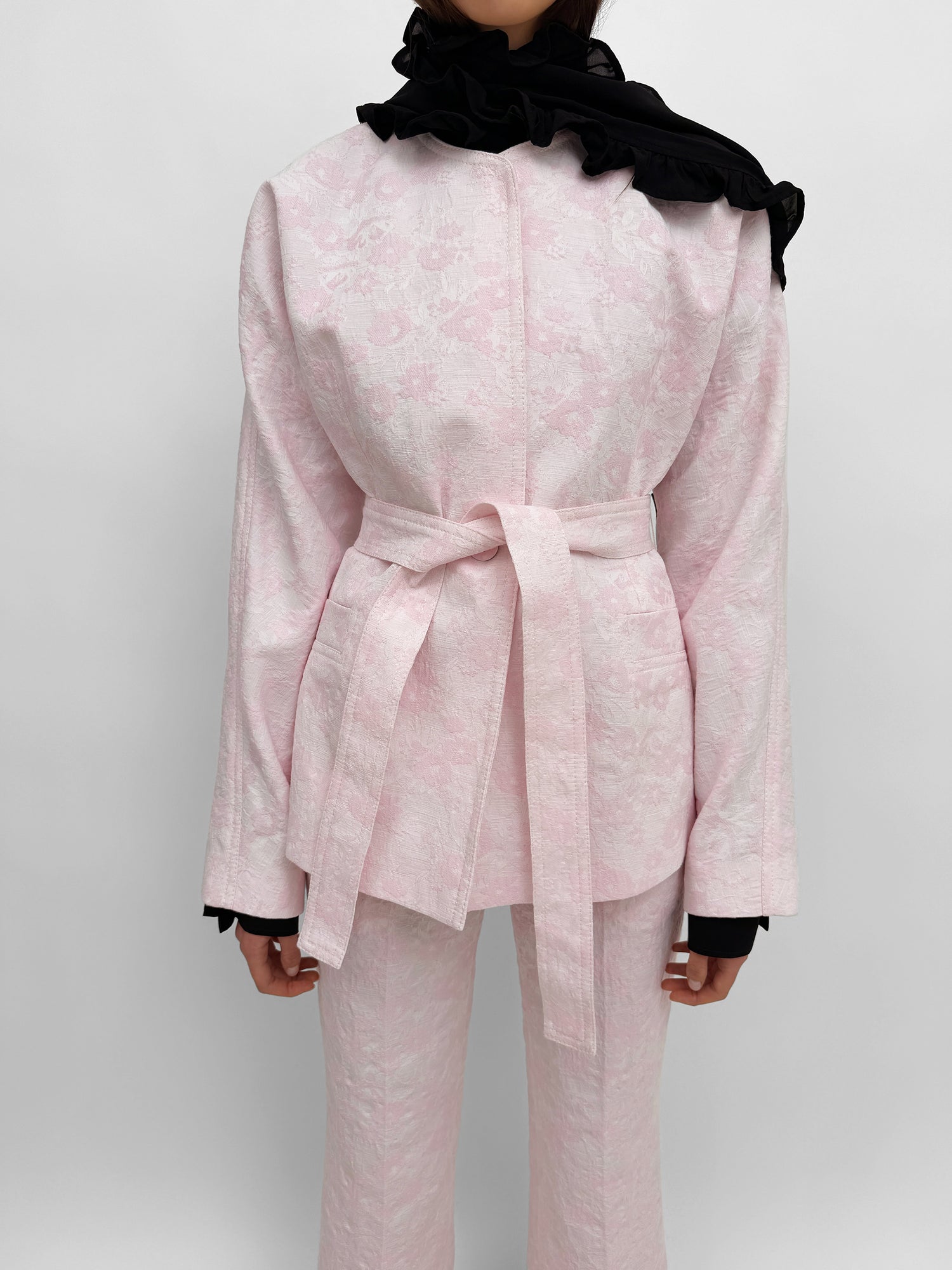 The Faro Summer cinched blazer jacket