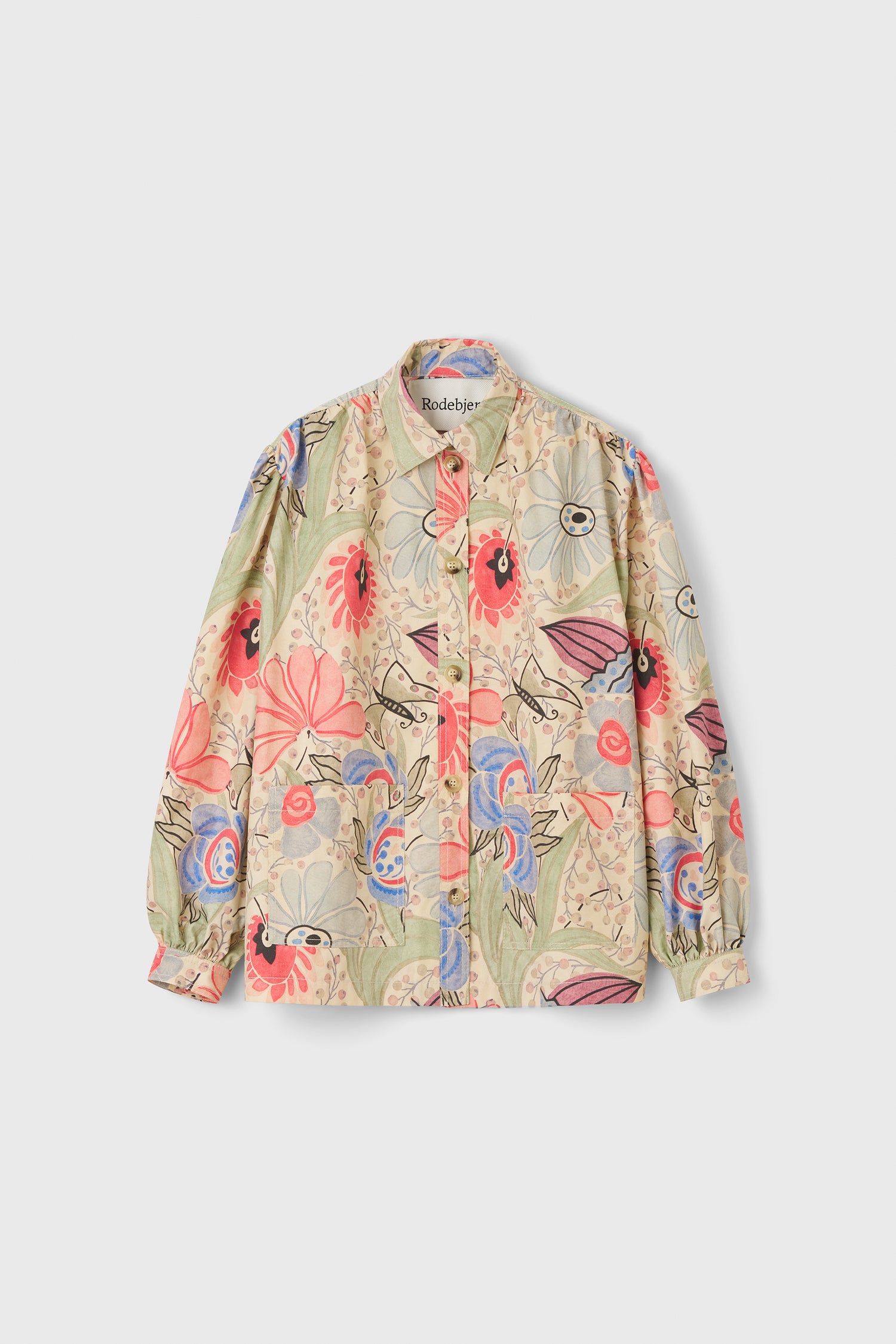 The Lauren blouse jacket in print